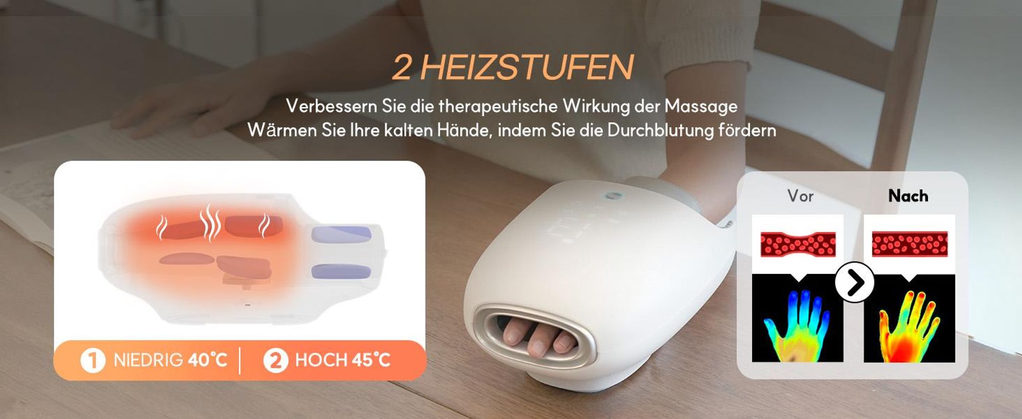 Handmassagegerät gegen Arthrose & taube Finger: Ideal für Büro & Senioren – das perfekte Geschenk
