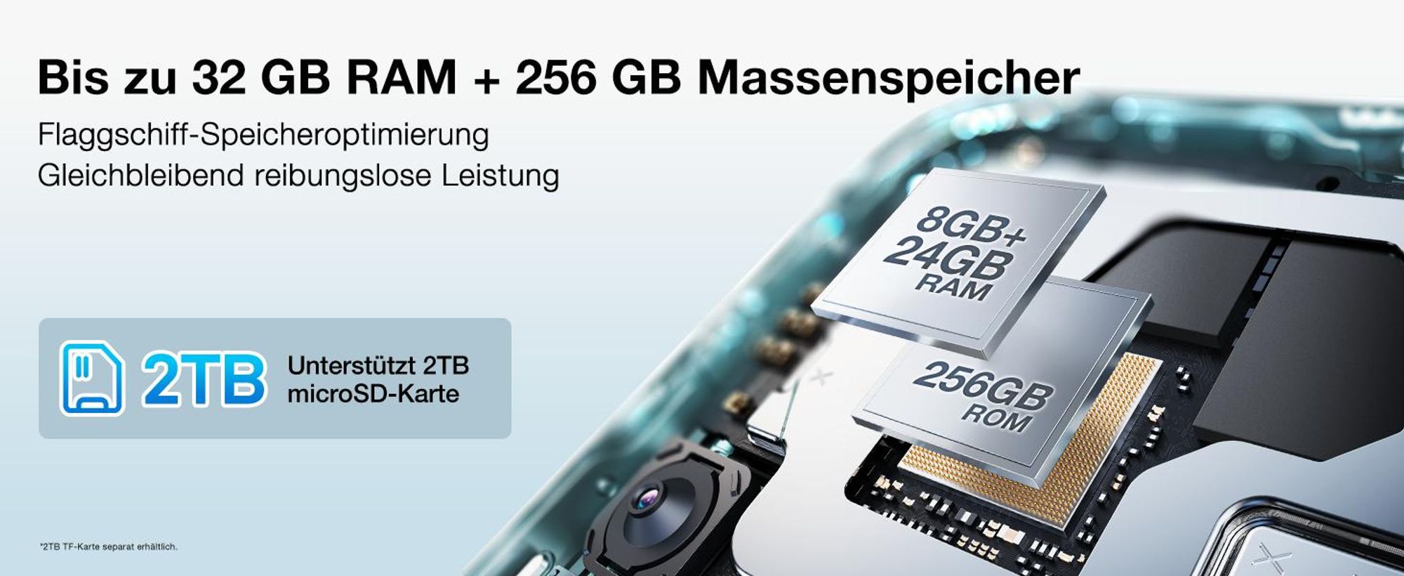 DOOGEE Blade10 Ultra Smartphone Handy, Android 15, 6,56" 90Hz, 5150mAh Akku, 32GB RAM+256GB ROM, 4G, 50MP, NFC, Fingerabdruck, ohne Vertrag
