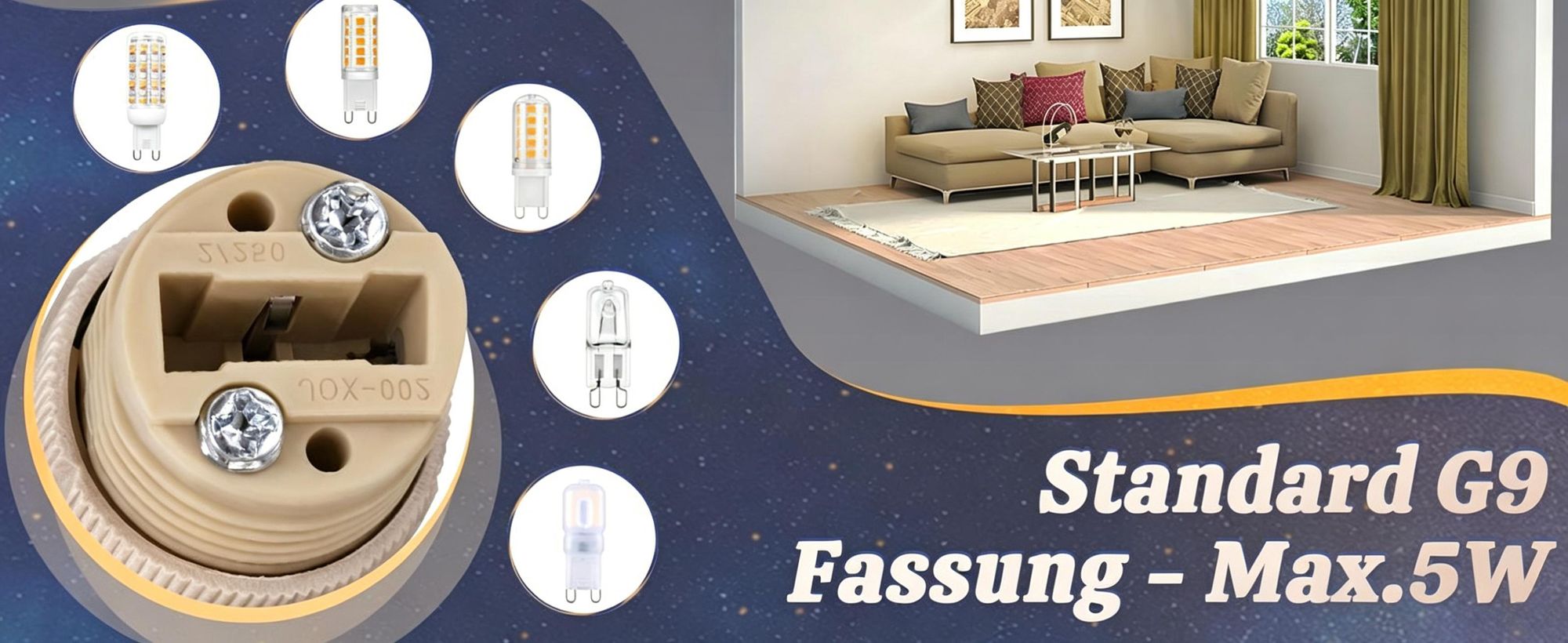 ZMH Deckenventilator Beleuchtung G9 Leise Deckenleuchte Ventilator Fernbedienung 6 Geschwindigkeiten Timer Lampe für Küche Esszimmer Schwarz