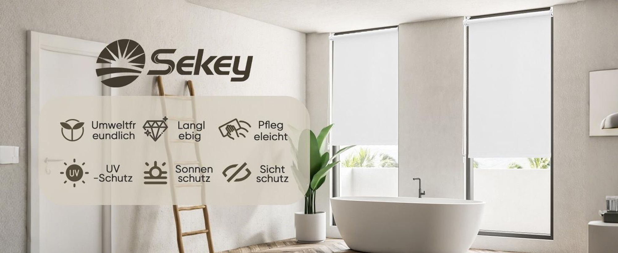 Verdunklungsrollo 40x130cm Weiß Thermorollo Fensterrollo Klemmfix ohne Bohren Seitenzugrollo Sonnenschutz Wärmeschutz Blickdicht Rollo