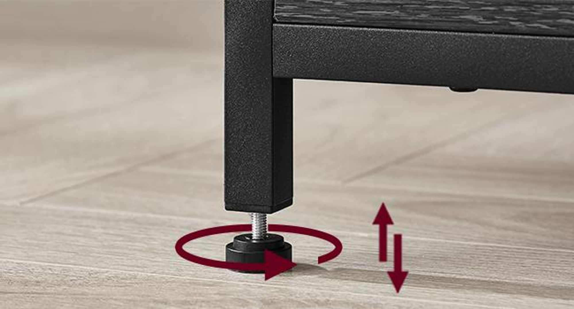 VASAGLE Couchtisch, höhenverstellbar, offener und versteckter Stauraum, 60 x 100 x (48-62) cm
