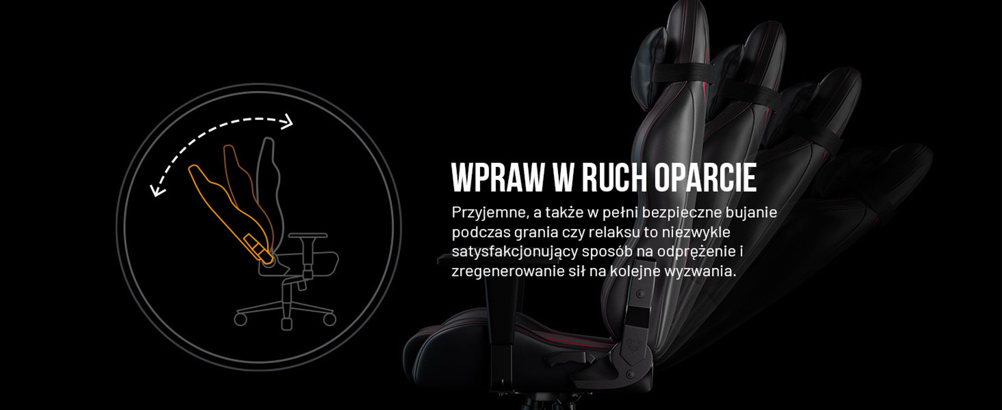 DIABLO Fotel Gamingowy Obrotowy Krzesło dla Gracza | Podłokietniki Poduszka pod Lędźwie i Kark  | X-One 2.0 |  Normal Size, Czarno-czerwony