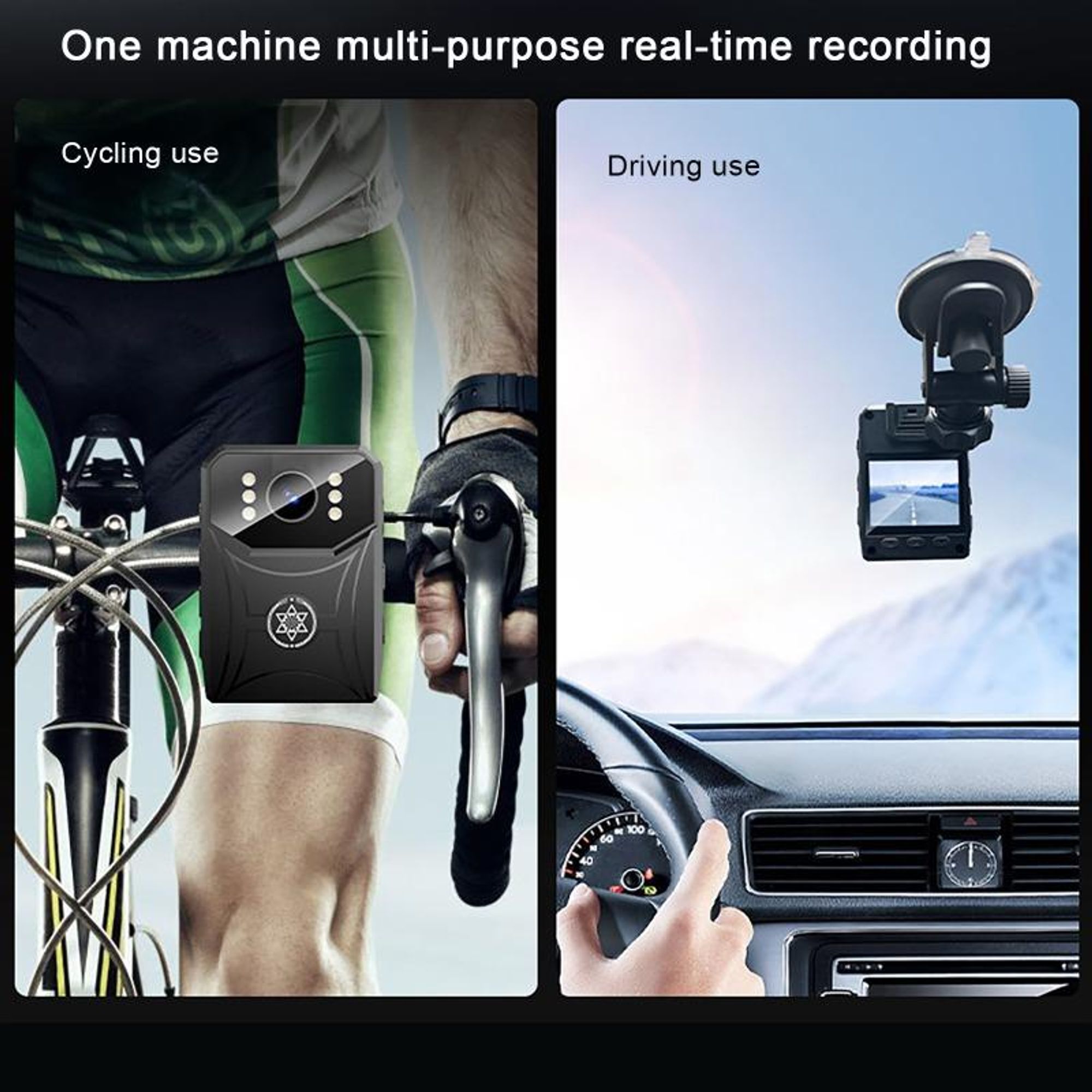 Mini-4K-HD-Kameras mit WLAN, 3000-mAh-Akku, digitalem Videorekorder, Nachtsichtfunktion, Polizeikörperkamera, tragbarer Camcorder