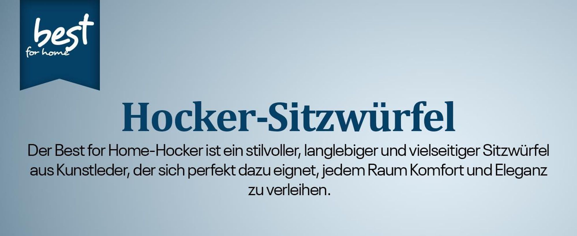 Sitzhocker Sitzwürfel | Bodenkissen Hocker | Sitzwürfel Kunstleder | Fußhocker Wohnzimmer | Sitzwürfel 40x40x40 | Sitzwürfel Holzwerkstoff (Weiß)