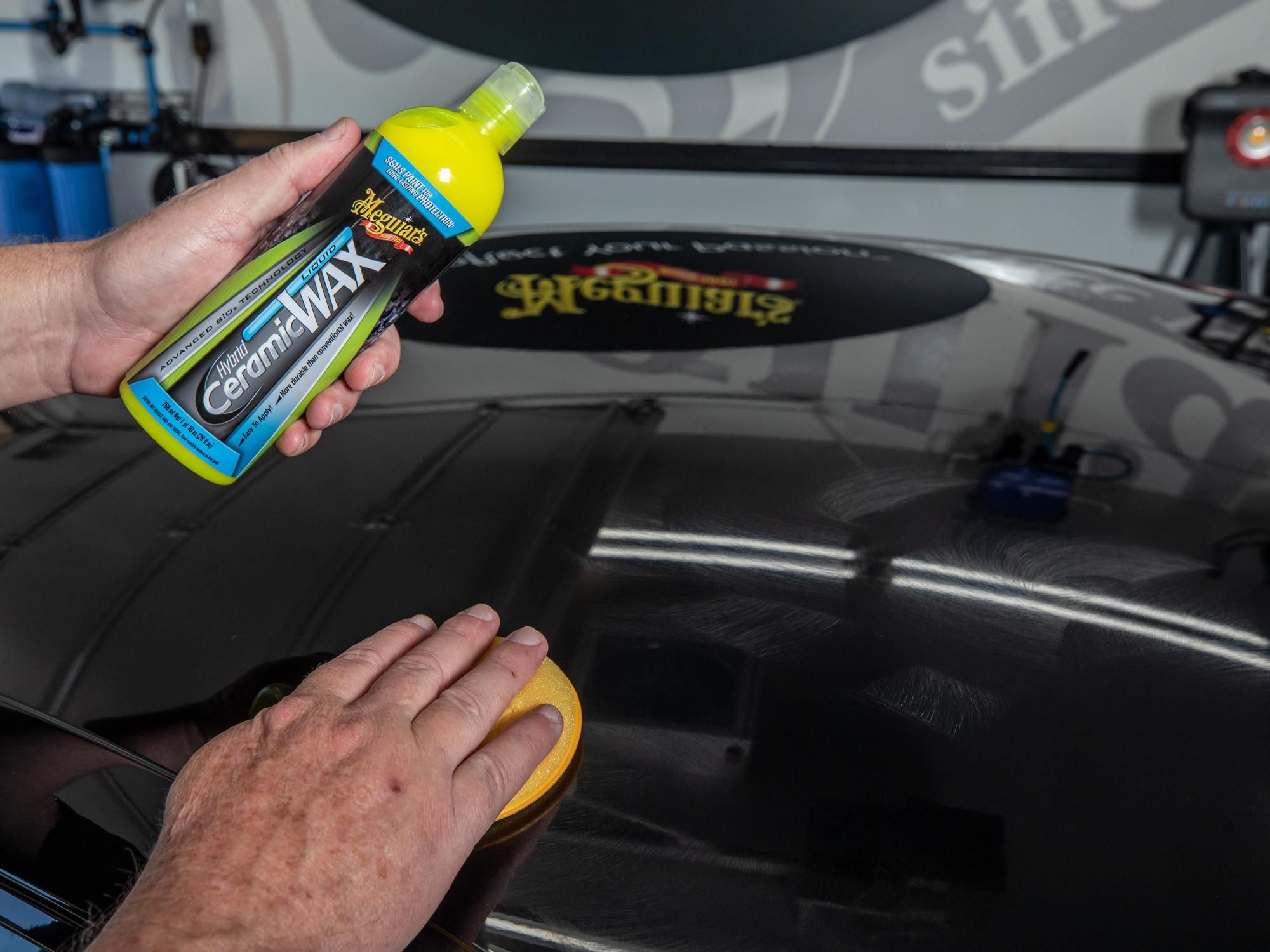 Meguiars Meguiar's Hybrid Ceramic Liquid Wax - Autowachs - 473ml - Keramisches Flüssigwachs - Extra Schutz