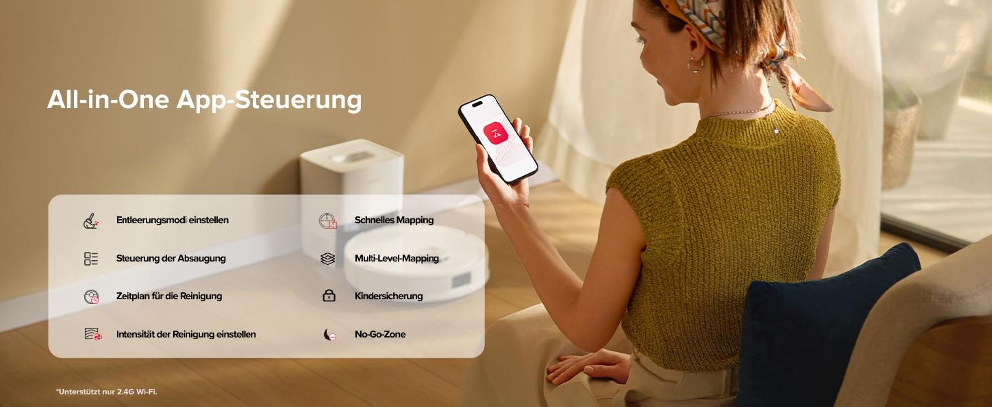 Roborock Q10 S5+ Staubsauger Roboter, 10.000 Pa(Upgrade von S8 Plus), Dual Anti-Tangle System, Auto Lifting Mopping, Ideal für Tierhaare (Weiß)
