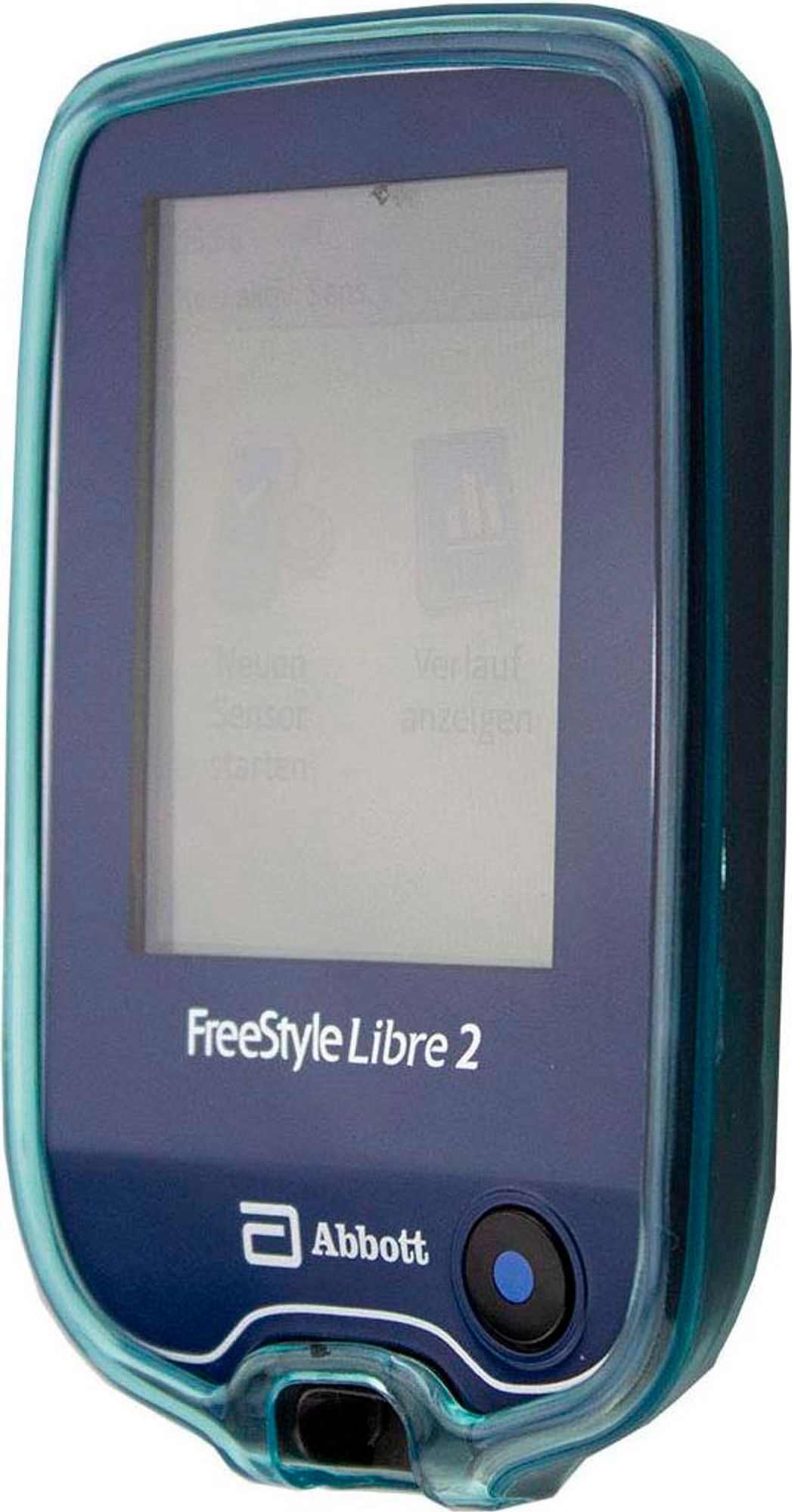caseroxx Schutz-Hülle TPU-Hülle kompatibel mit Freestyle Libre 1 / 2 /  3 / Insulinix / 14 Day, Gummi Handy Tasche hellblau  Bild 4