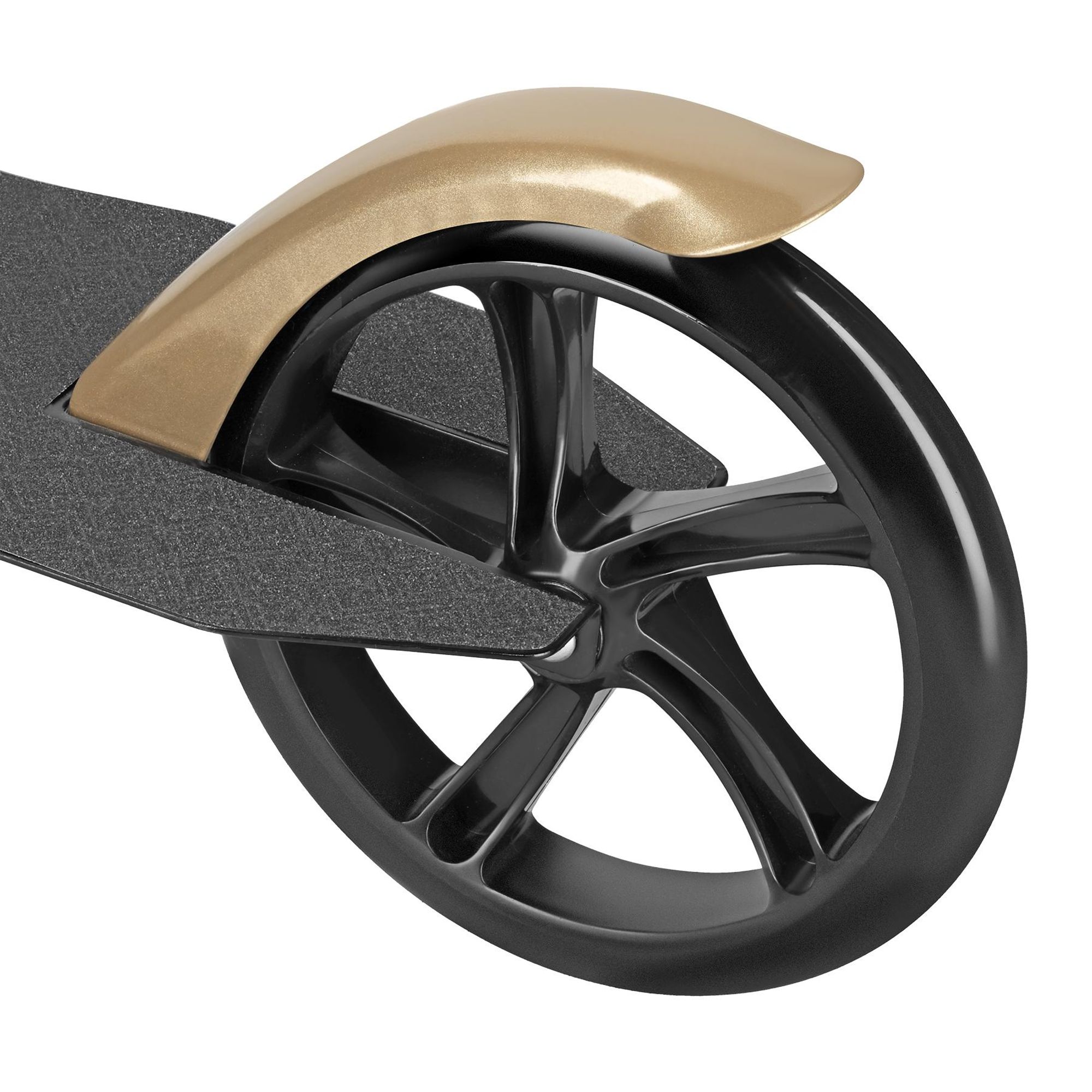 City Tretroller NILS EXTREME HM183 – klappbar, 200 mm PolyurethanRäder, ABEC-7, höhenverstellbar, gold