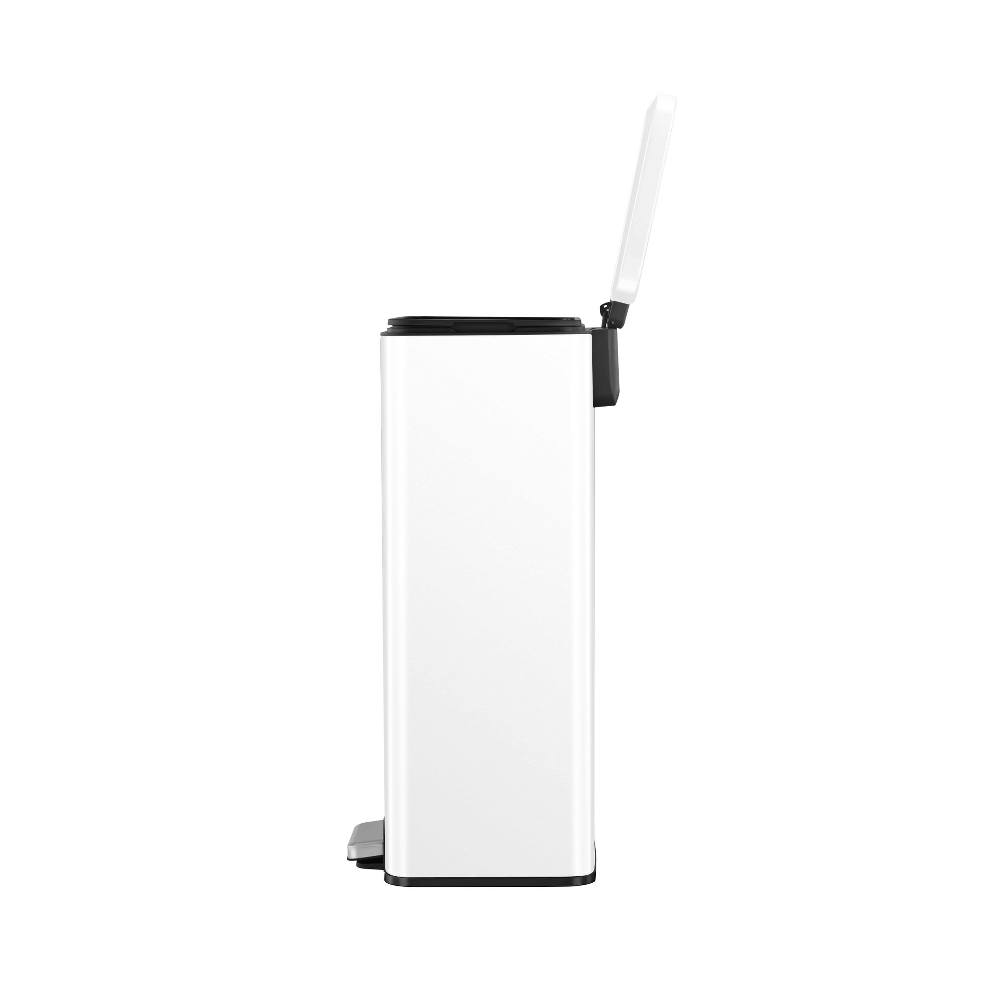 EKO - Madison Treteimer 30 Liter - Stainless Steel Plastic - Matt Weiß
