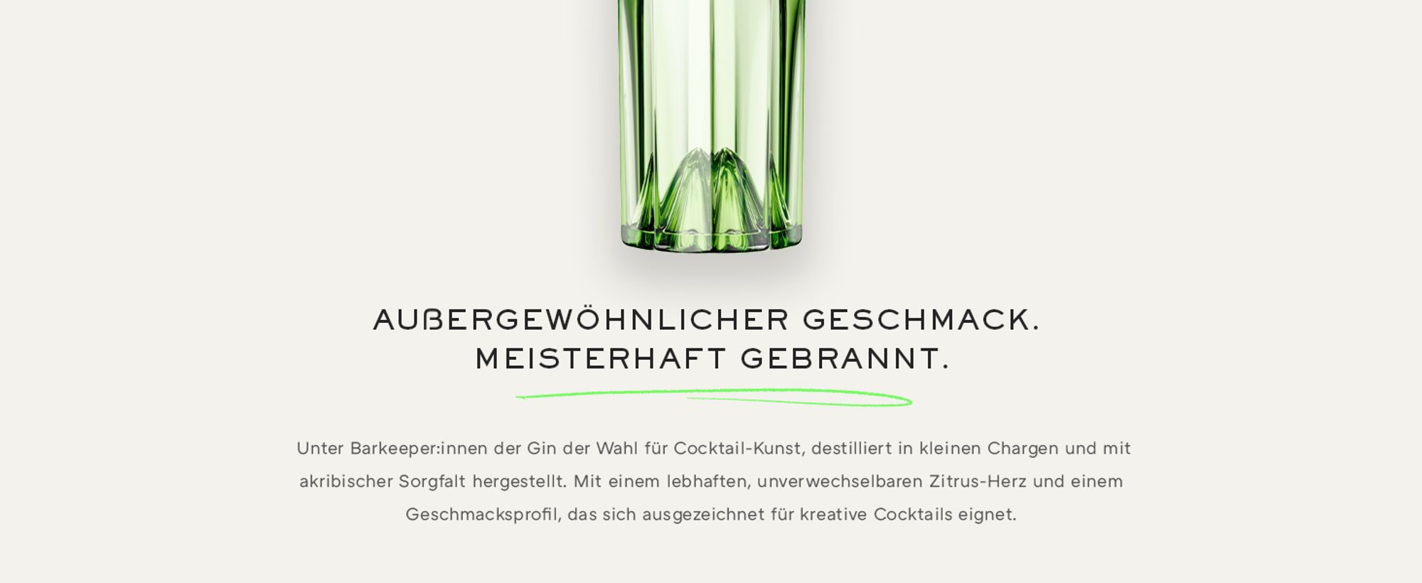 Tanqueray No. 10 Gin, Spirituose für Gin & Tonic, 47,3% Vol, 700ml Einzelflasche