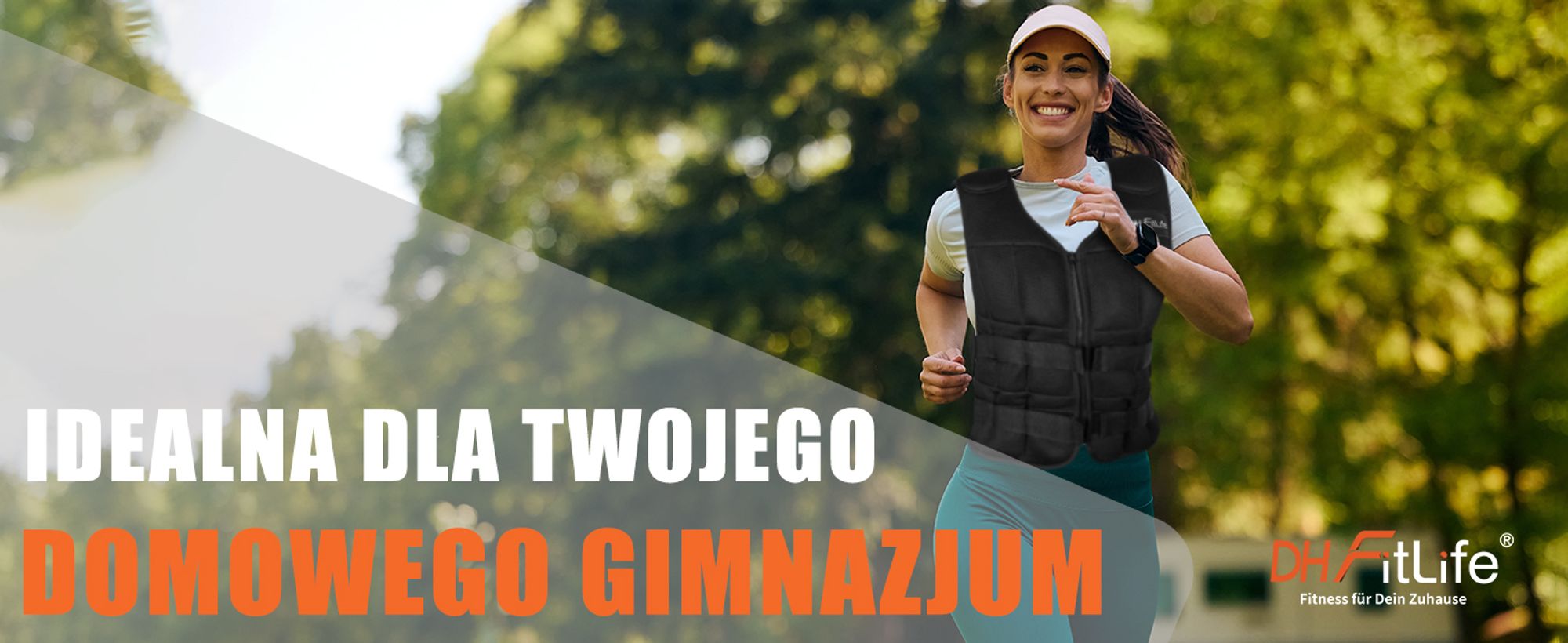 DH FitLife regulowana kamizelka obciążeniowa 20KG, do budowy mięśni i treningu siłowego, kamizelka biegowa dla kobiet i mężczyzn, kamizelka treningowa