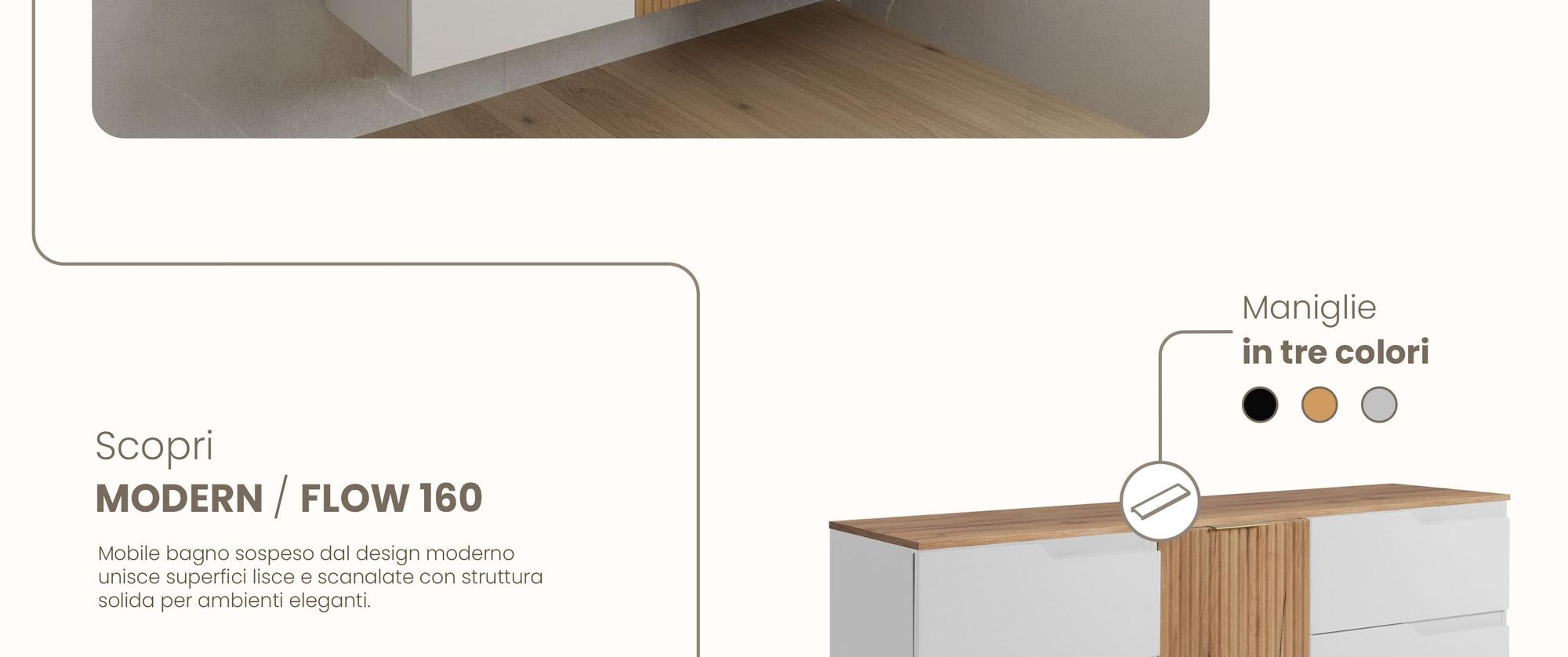 RODAN, mobile bagno, mobile sotto lavabo, mobile bagno moderno, mobili per il bagno