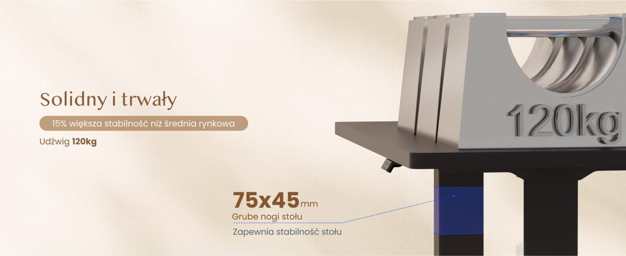 FLEXISPOT QB2 Biurko z regulacją wysokości Elektryczne 180x80cm, 2 MOCNE SILNIKI, nośność 120 kg, ochrona przed kolizją 4 funkcje pamięci (czarne)