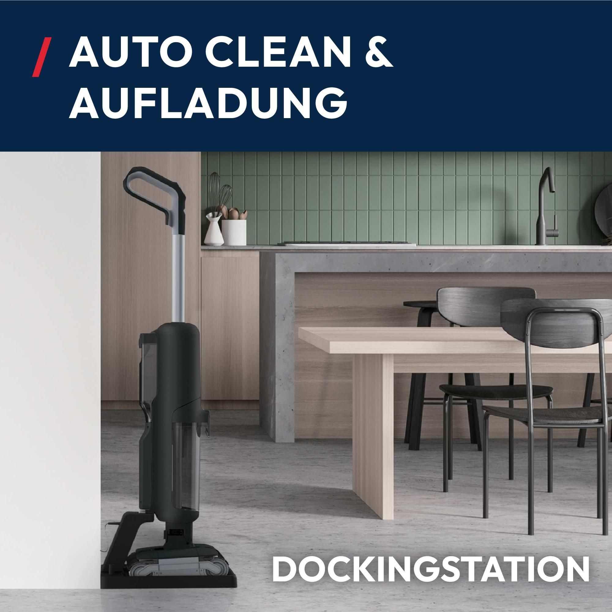 Staubsauger in Dockingstation