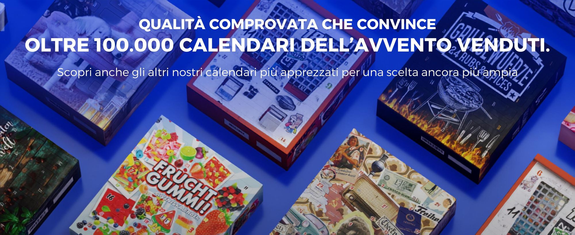 BOXILAND® calendario avvento caramelle gommose 2026, 24 tipi, dolce & aspro