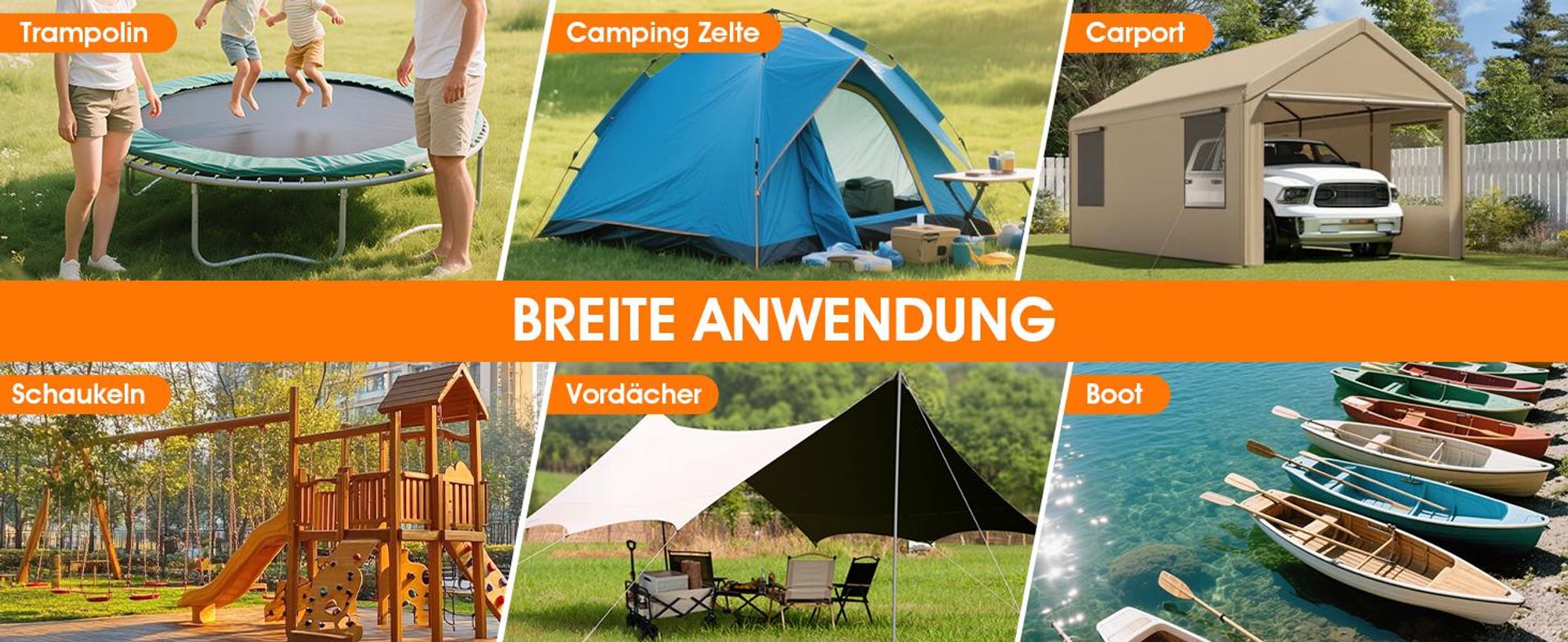 Bodenanker, 4er Set Spiral-Bodenverankerung, Erdanker Trampolin, mit Gurten, Windwiderstand, für Zelten, Überdachungen, Schuppen, Wohnmobilen