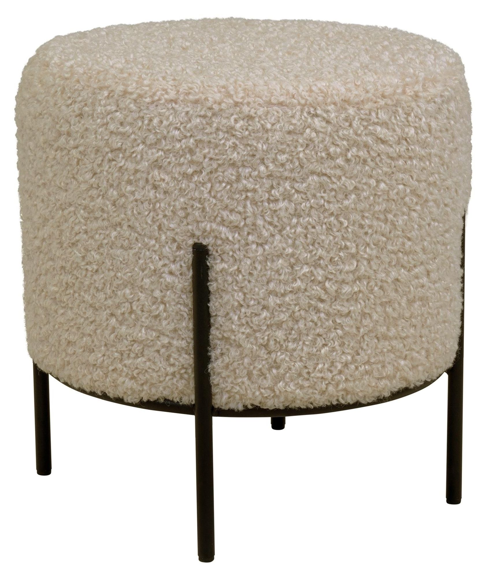 Pouf Alford von House Nordic – Polsterhocker mit leichtem, trendigem Design