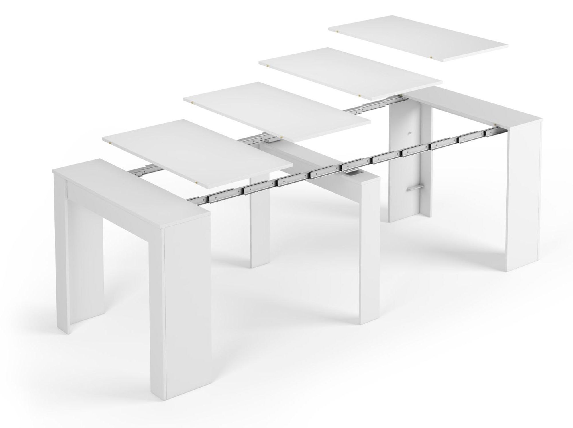 Consola Kulissentisch – moderner Ausziehtisch mit variabler Tiefe bis 237 cm