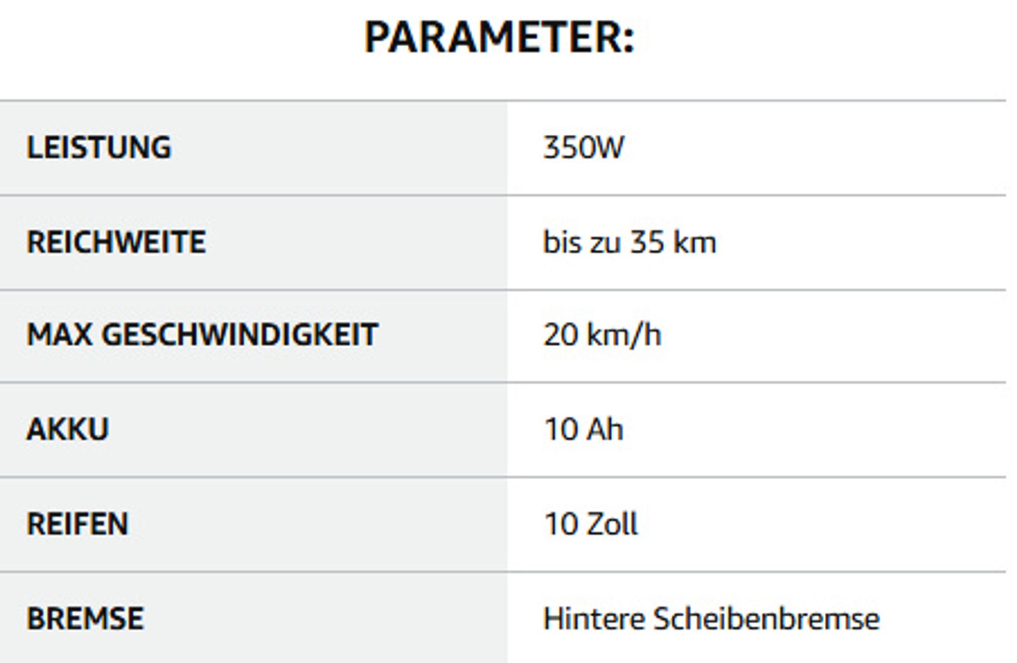Scoopes E-Cruise E-Scooter 350W, 10Ah, 35km Reichweite, 10" Luftreifen, App, Klappbar, Scheibenbremse, IP54, 20km/h