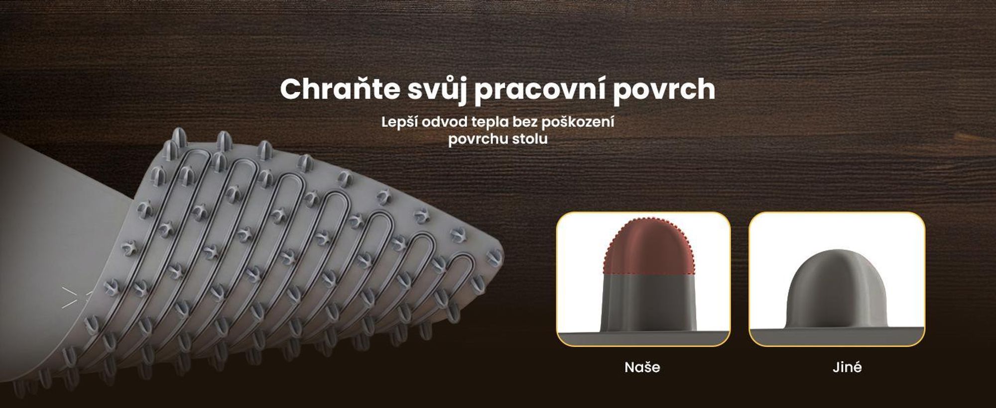 Extralink Silikonová Ohřívací Podložka 250W Skládací Ohřívač Talířů 47x32 cm