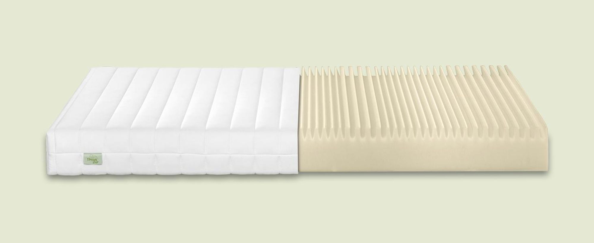 Materasso ergonomico a 7 zone in schiuma fredda | 140 x 190 cm | 16 cm | H2 e H3 | DREAMSTAR Easy Flex