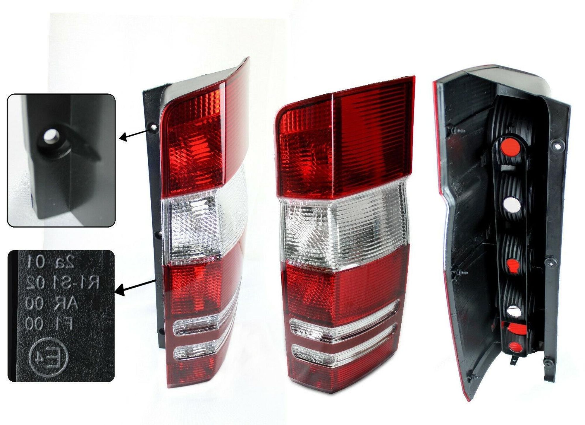 Rückleuchte Heckleuchte Rücklicht Mercedes Sprinter W906 Rechts 3,5-T Bus