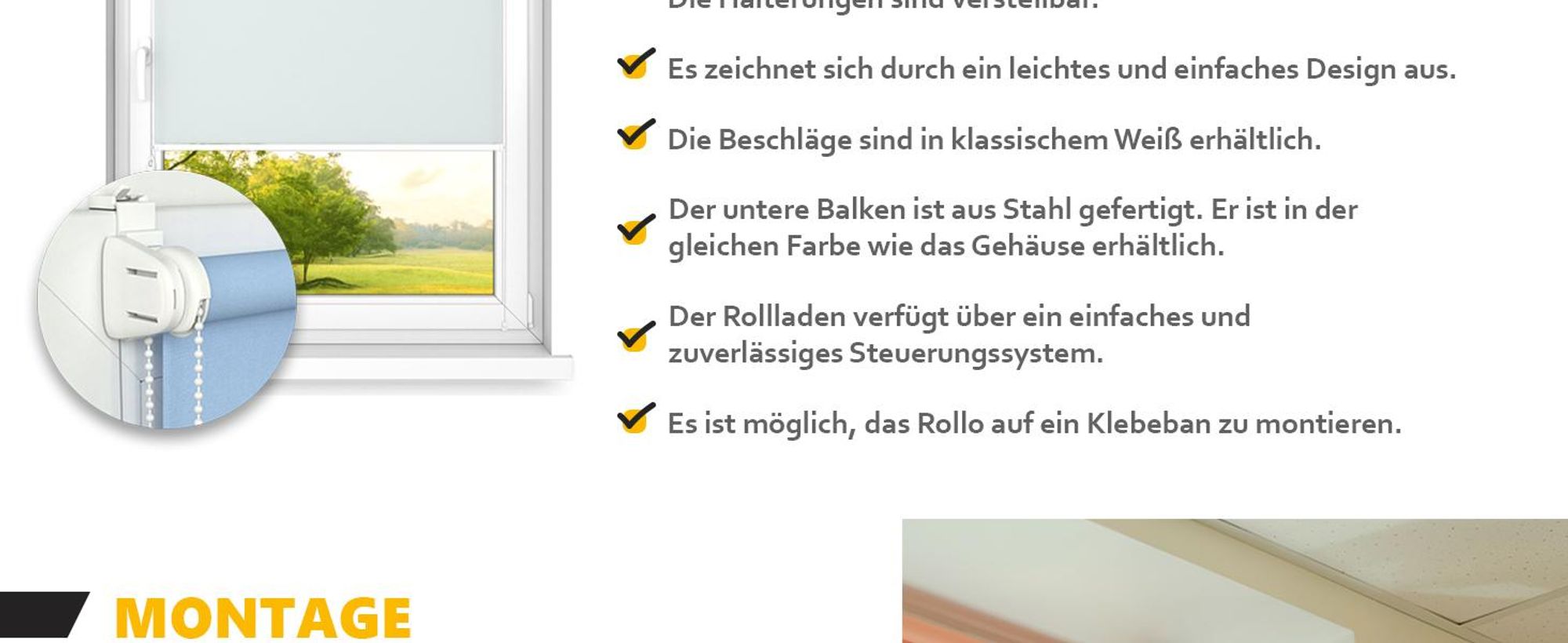 time4blinds, Mini Rollo Basic, Fensterrollo, Kaffee Hell-linke, 140x250cm