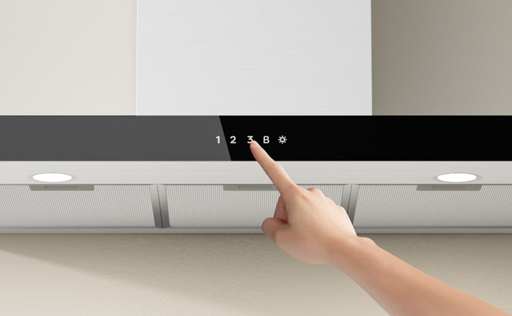 CIARRA Wandhaube 90cm A+++ 709 m³/h Dunstabzugshaube WIFI +APP & Touch Control Boost VMS9102