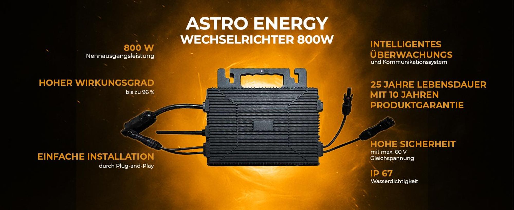 Astro Energy mikrowechselrichter 800W