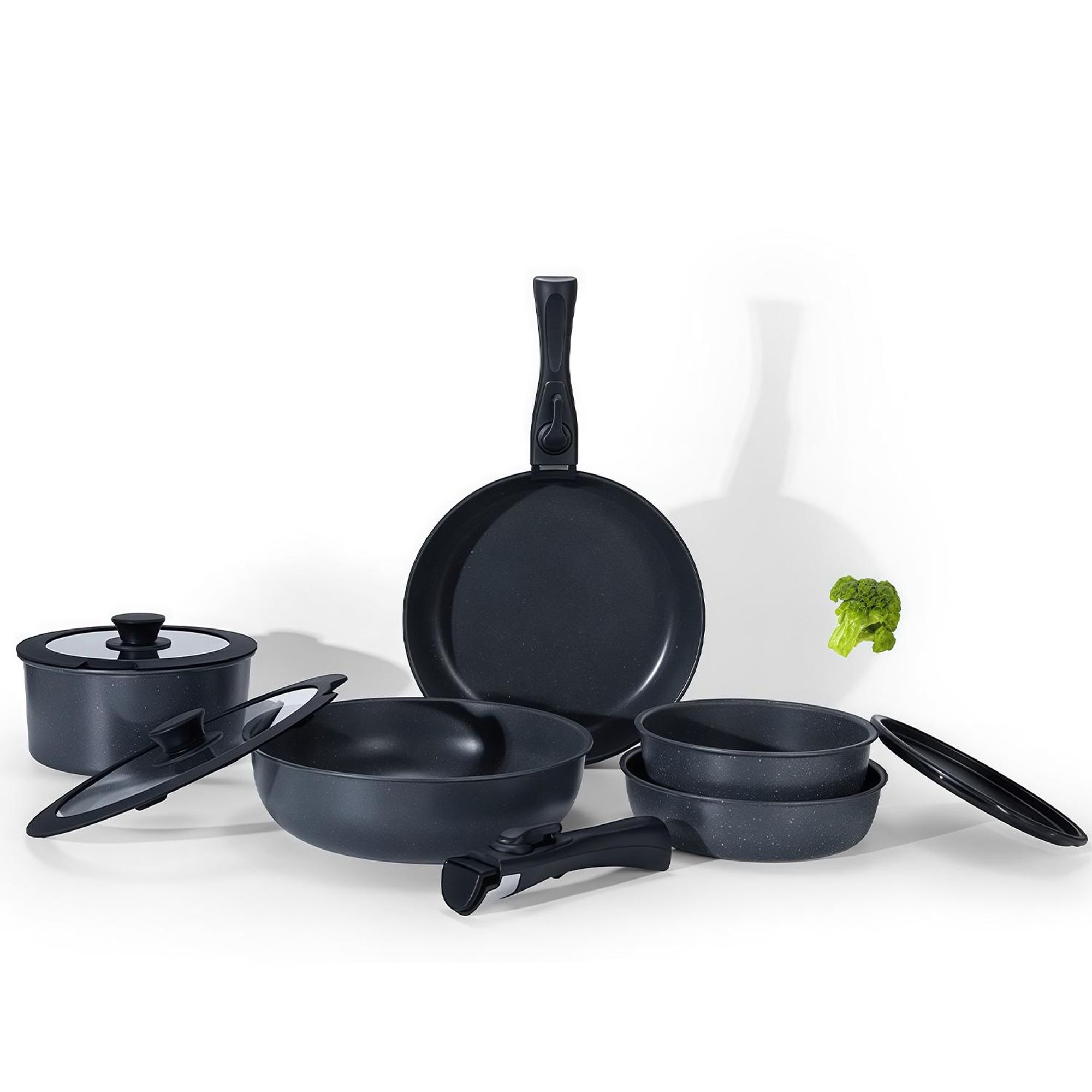 Entdecken Sie das ultimative 15-teilige Kochgeschirr-Set – perfekt für jede Küche!