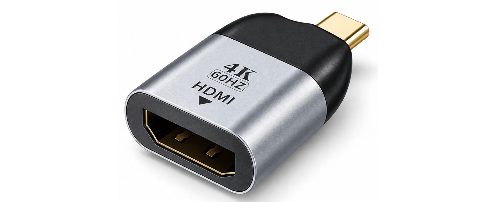I46 USB-C auf HDMI Adapter Kabel 4K UHD 3D Typ C zu HDMI für Laptop PC Smartphone Tablet TV Monitor Beamer MacBook Samsung Huawei USB-C Video Adapter