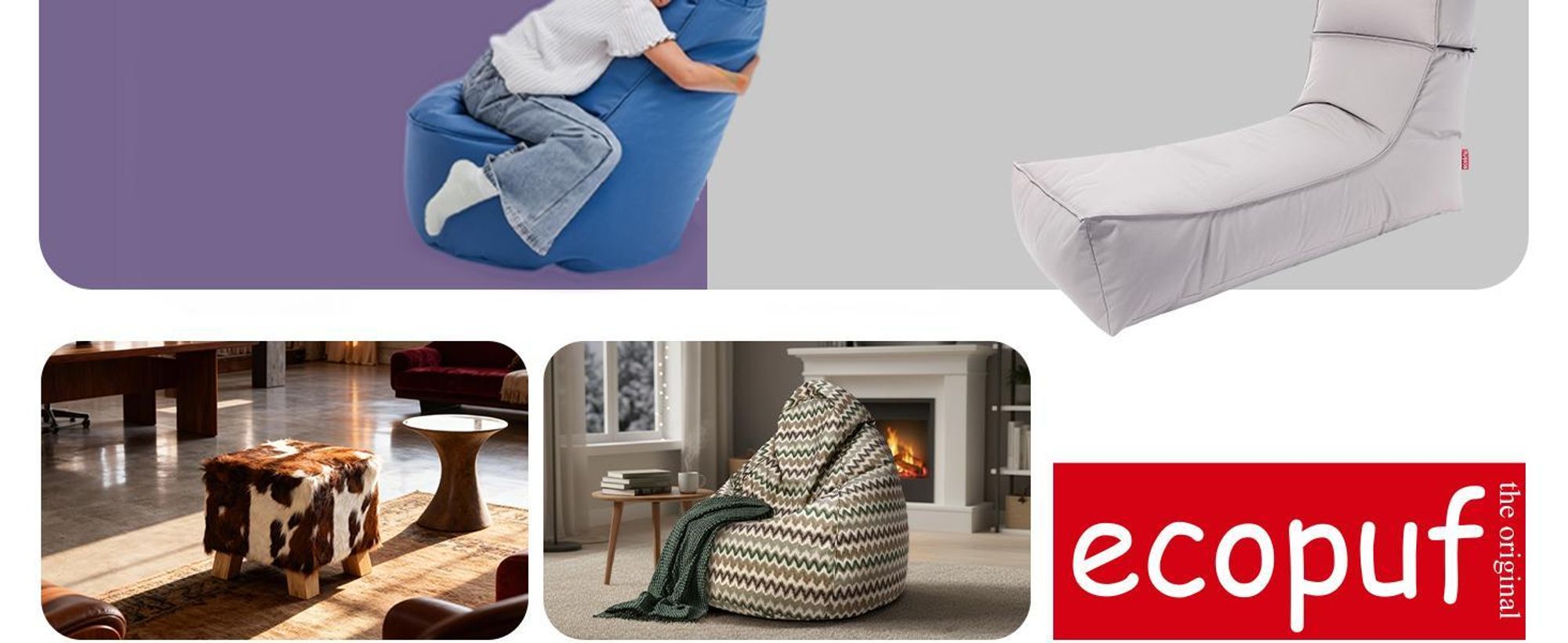 Ecopuf, sedací vak Ball, sedací vak, sedací vaky Gaming Sack, Černá E14, M