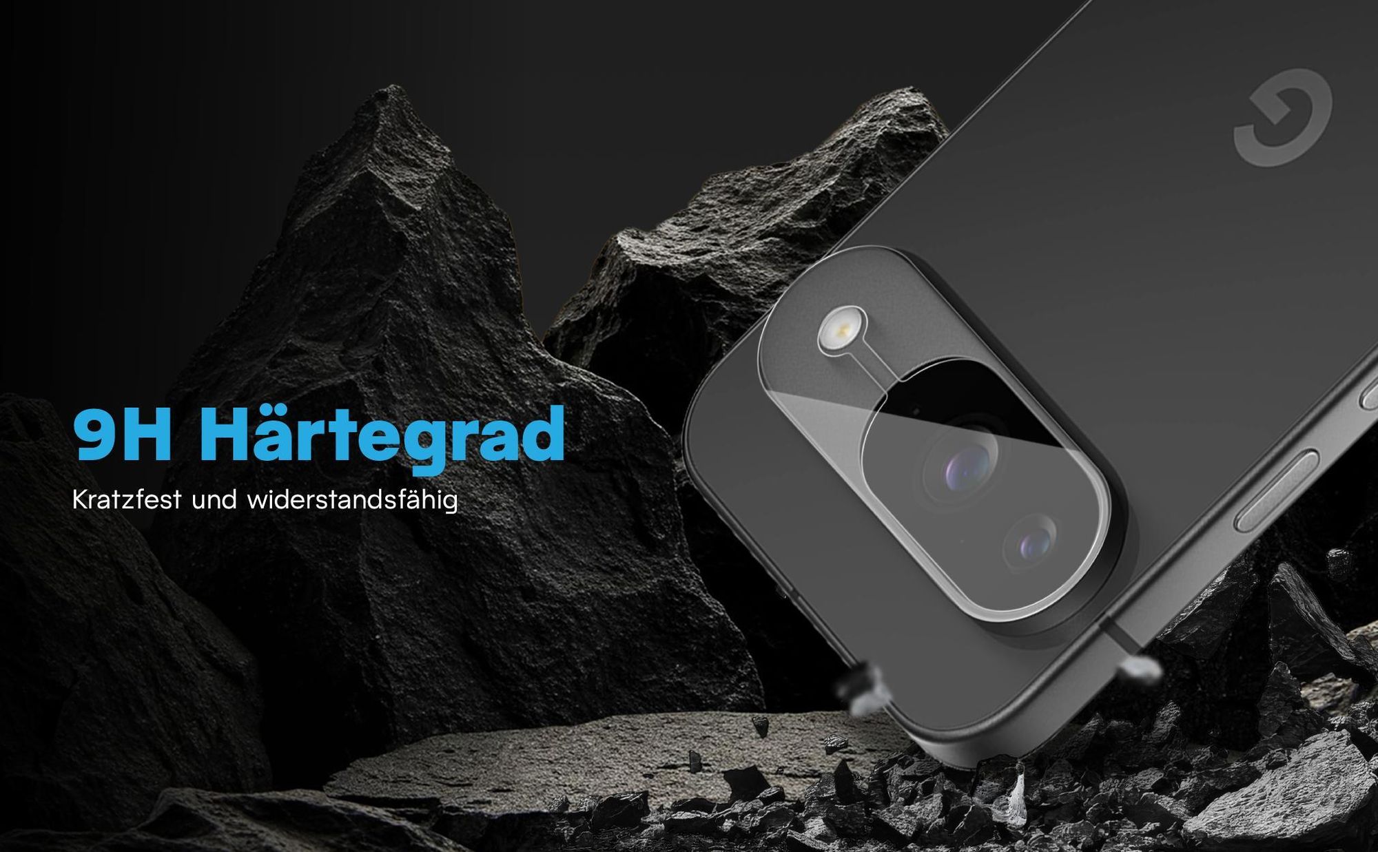 Kameraglas Doppelpack für Google Pixel 9 für vollständigen Schutz