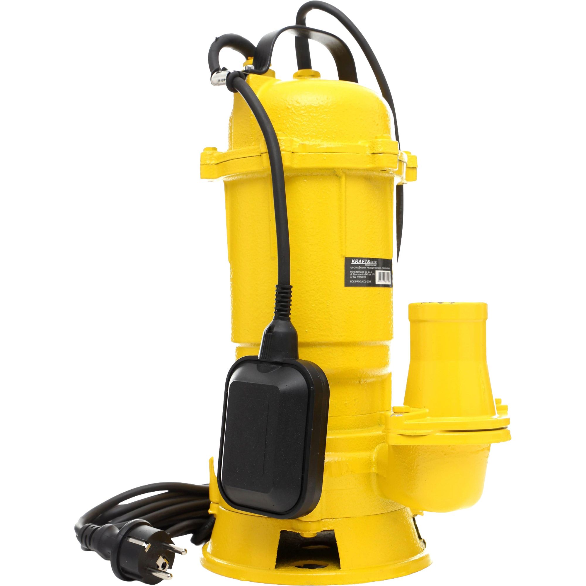 KRAFT&DELE | Gartenpumpe, 3100W, 25000L/Stunde, Pumpe mit Leistung, Wasserpumpe für Regenfässer, Zisternen, Gartenteiche