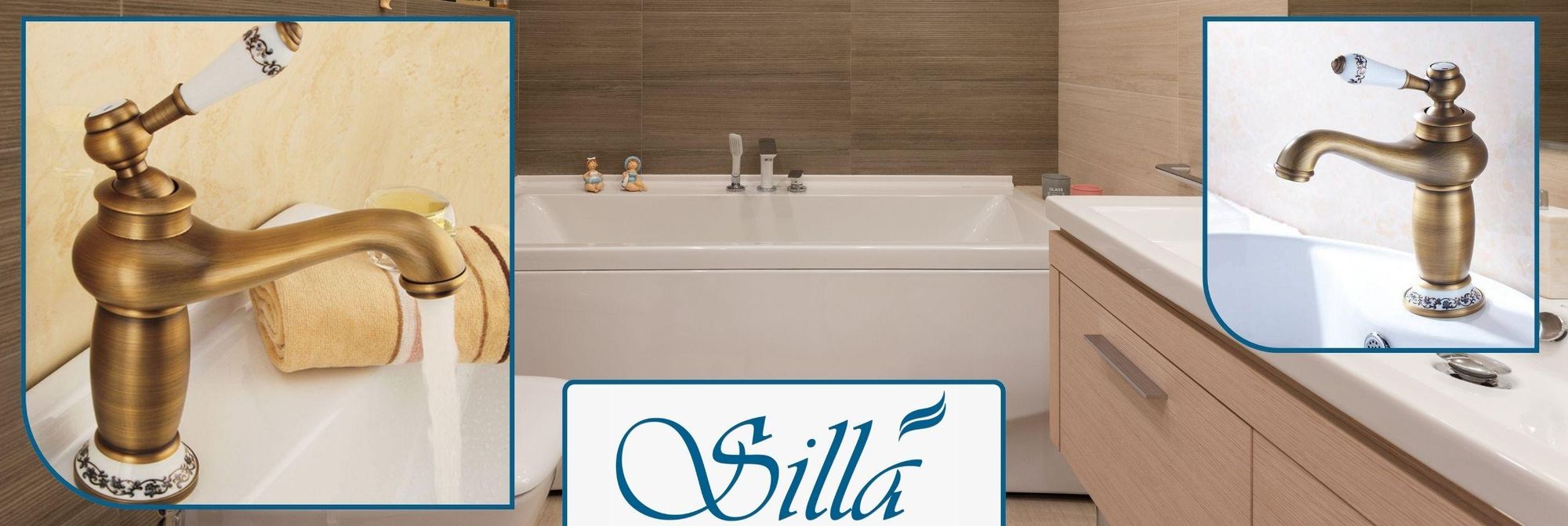 Silla, Gold, Armatur, Bad, Spültischarmatur, Wasserhahn Bad, Wasserhahn, Messing