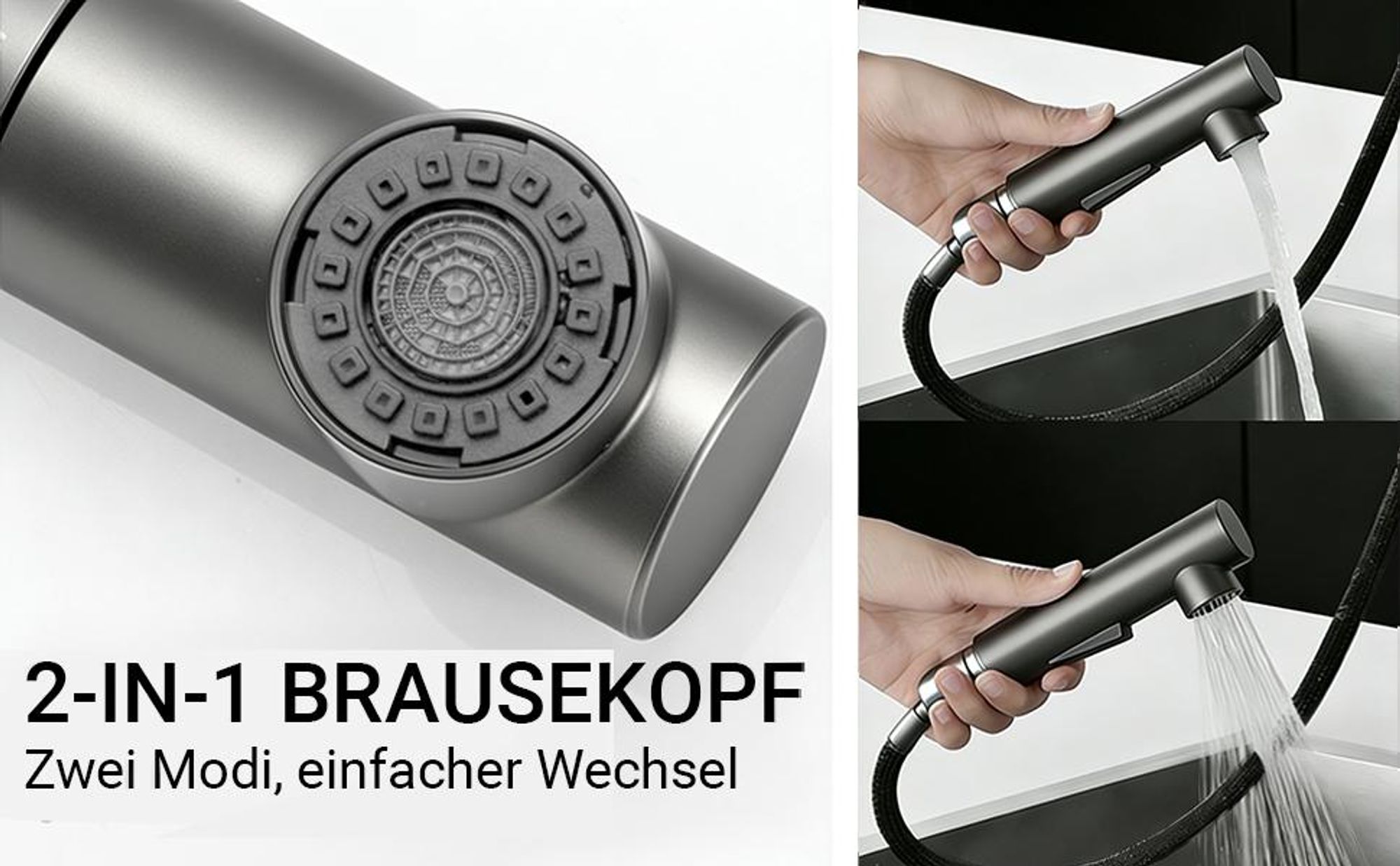 Strahlmodus & Sprühmodus