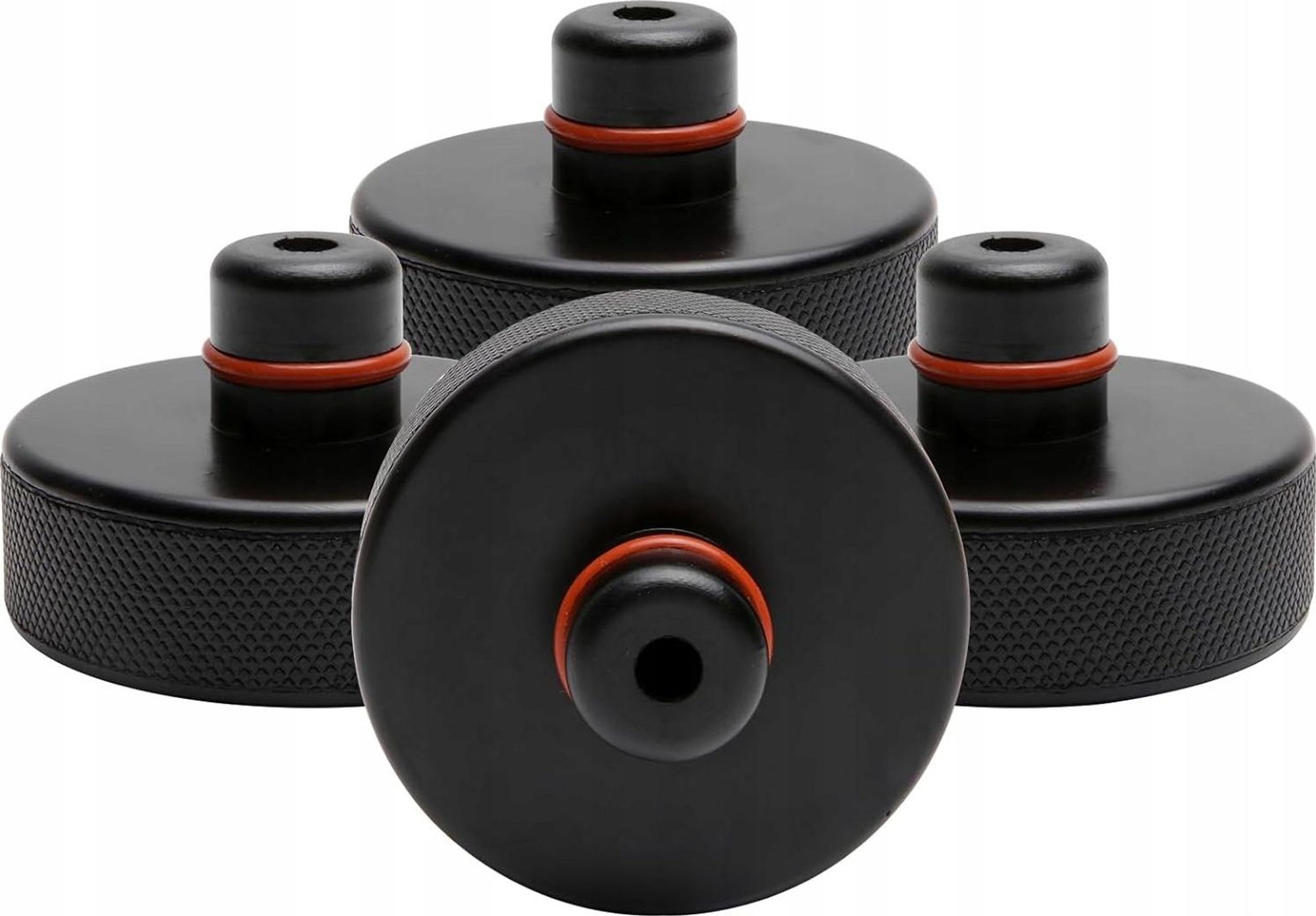 LUXTOM | Gumowy wspornik podnośnika do Tesli, Model 3/X/S/Y, adapter Akcesoria do pojazdów Tesla, do ochrony, wspomagania manewrowania podnośnikiem, gumowa podkładka podnośnika
