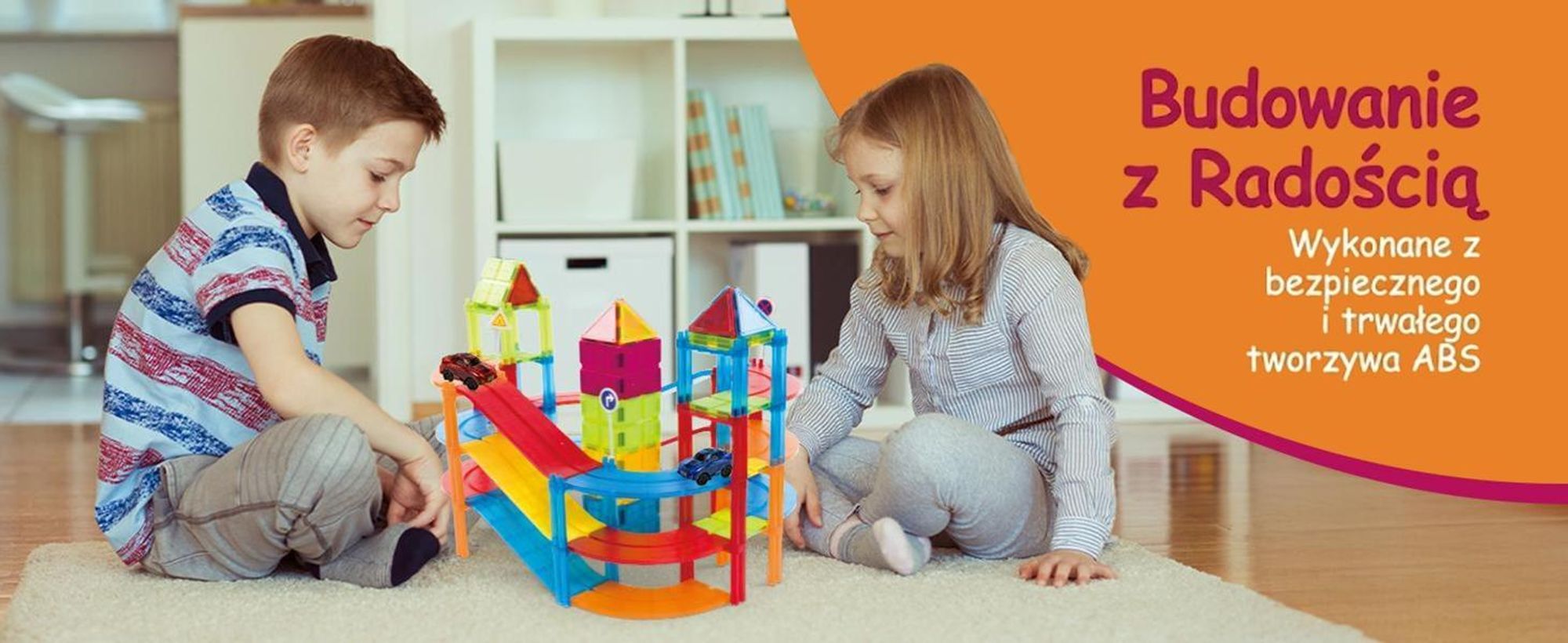 Olvy magnetyczne klocki konstrukcyjne Montessori - 126 magnetycznych płytek dla dzieci w wieku od 3 lat - zabawka konstrukcyjna, zestaw magnetyczny, zabawka edukacyjna.