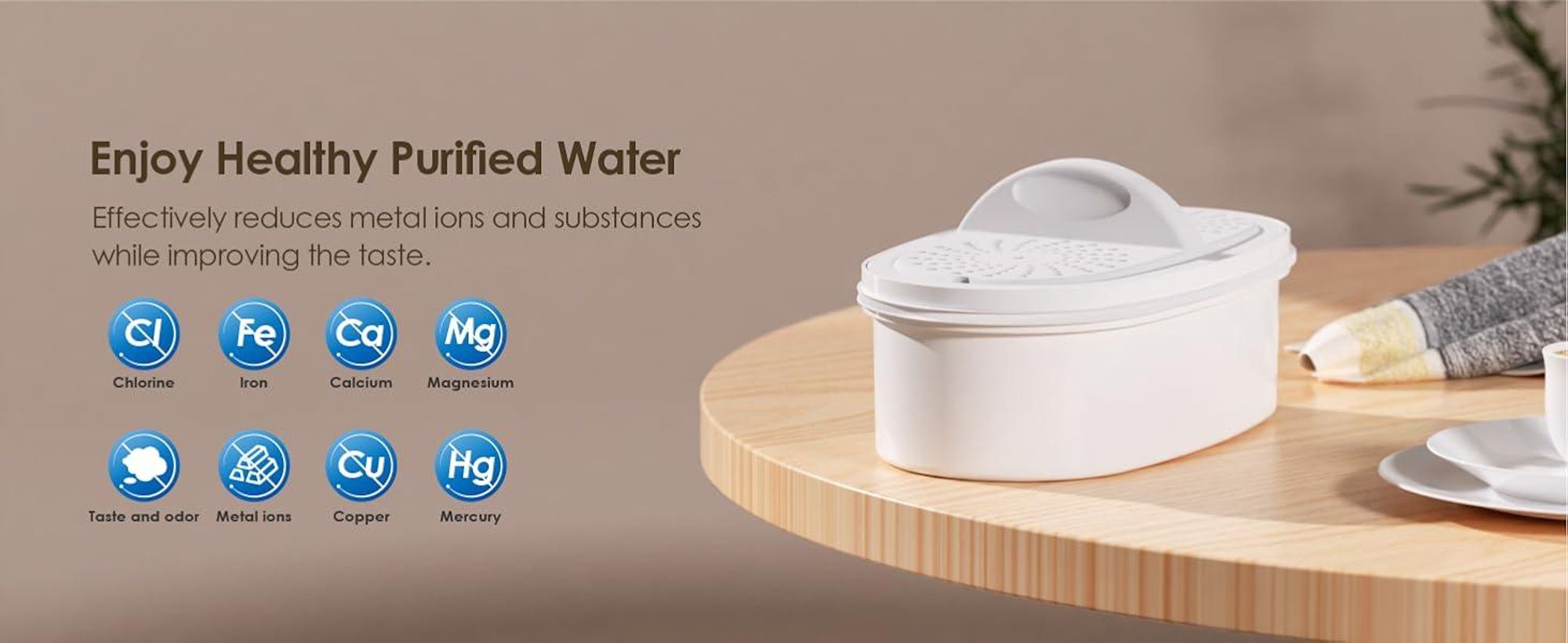 Waterdrop Chubby 3.5L Wasserfilter-Kanne mit 4×90 Tage Filterkartusche, NSF e, BPA-frei, Transparent (Ersatzfilter: WD-PF-01A Plus)