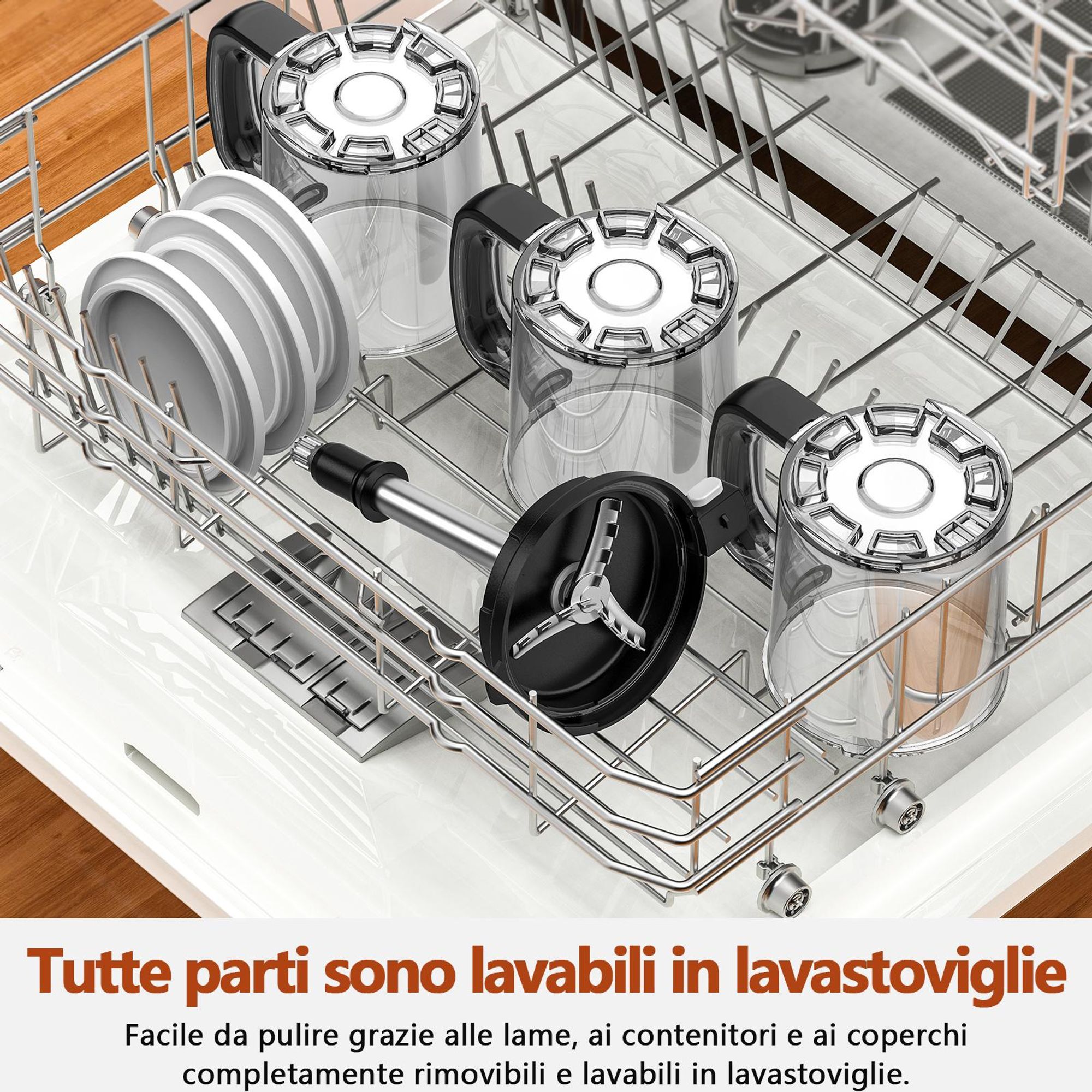 Gelatiera IcyTreat IC-1010 EU – Certificata CE – Completamente automatica, corpo in acciaio inox – Dotata di 3 contenitori e 12 programmi – Argento
