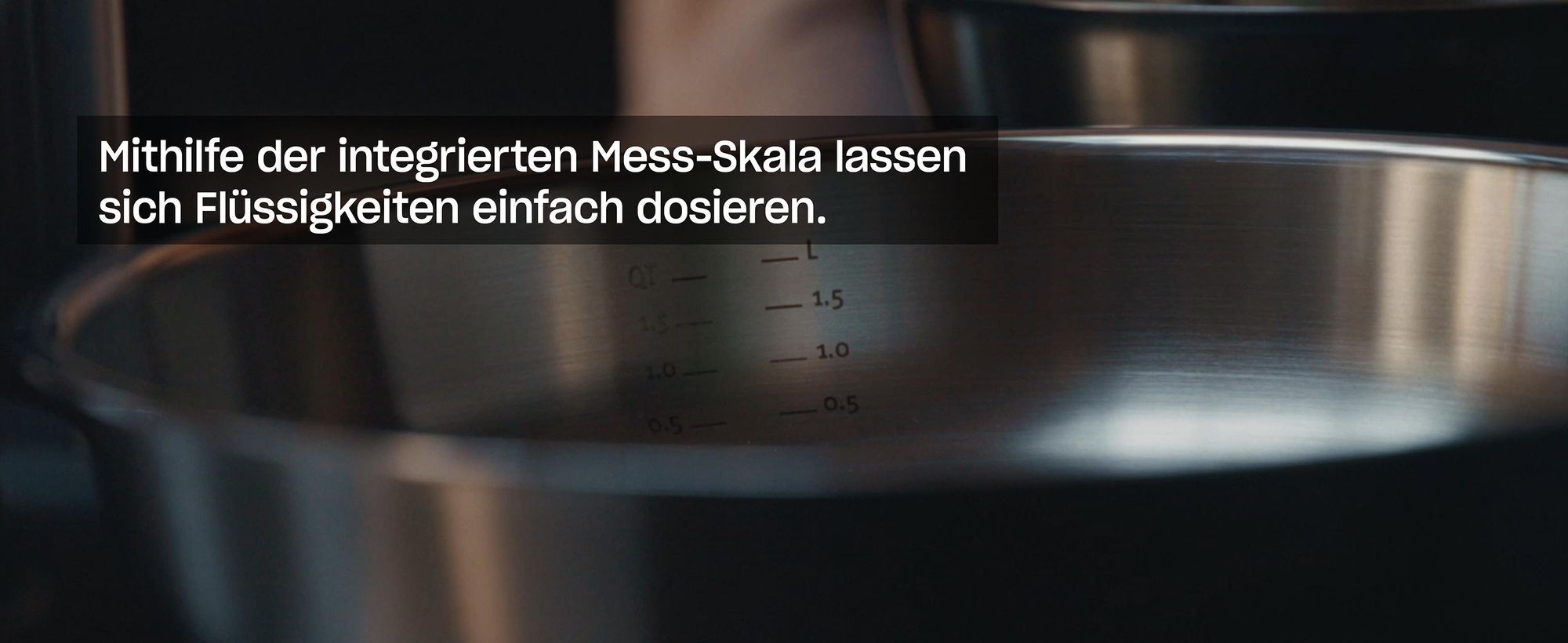 Fissler Original-Profi Collection / Edelstahl-Sauteuse (1,9 L, Ø 20 cm) mit Schüttrand und Innenskalierung - Induktion, 084-148-20-100/0, Silber