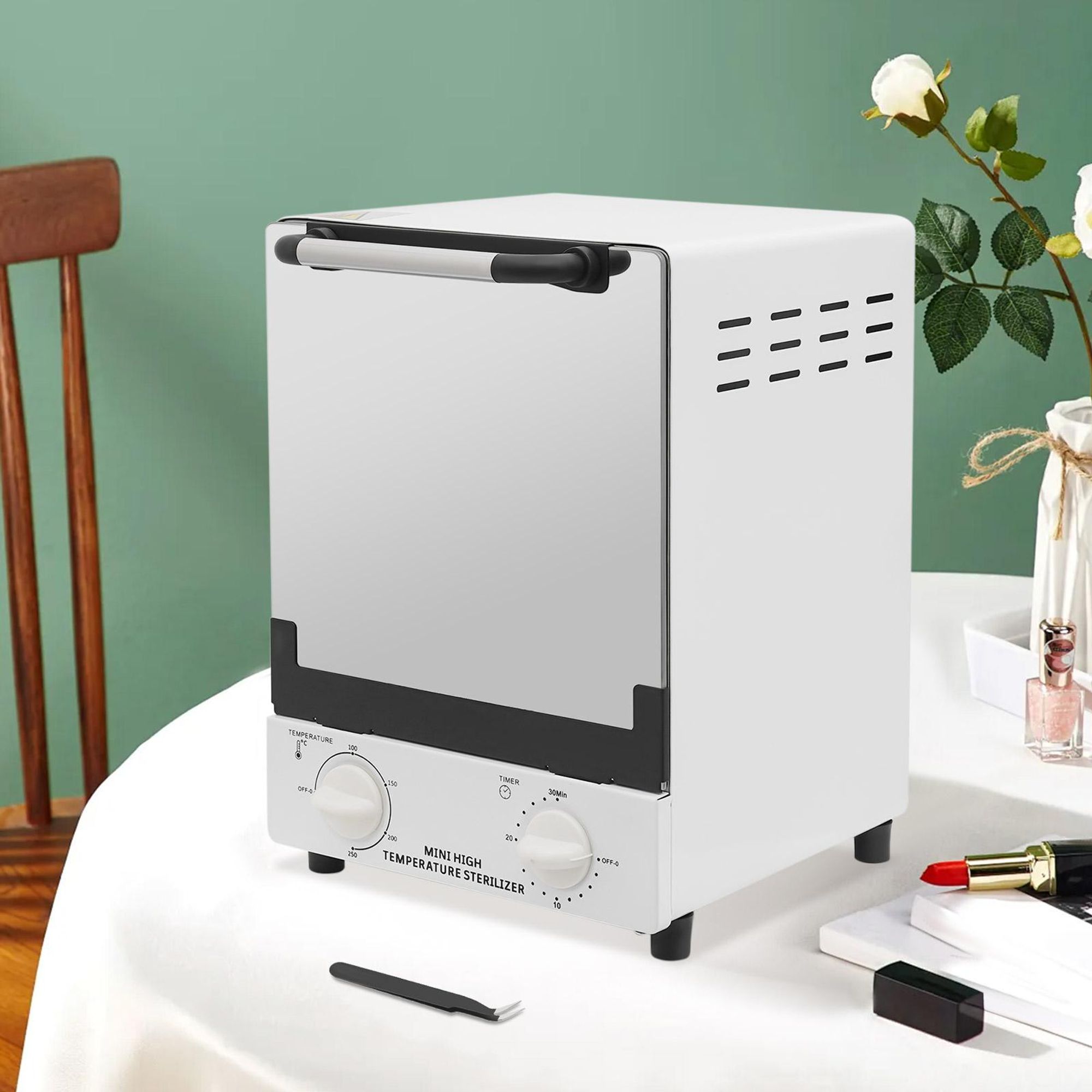 Sterilisator für Nagelwerkzeuge, Multifunktionaler Hochtemperatur-Sterilisator-Schrank