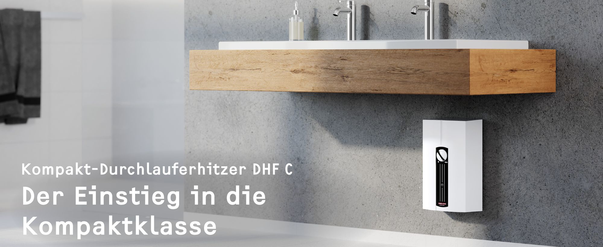 Kompaktdurchlauferhitzer DHF C