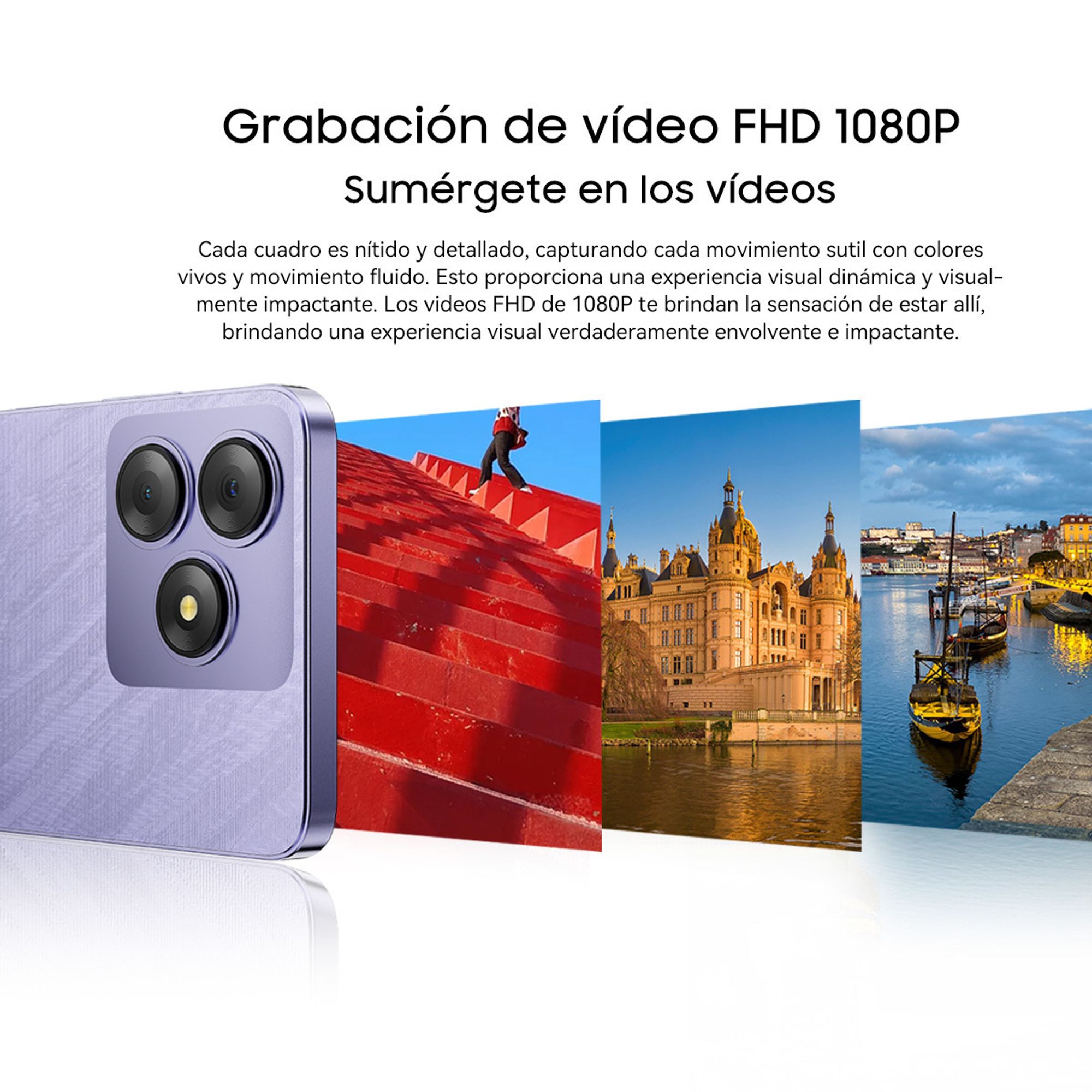 Blackview Wave 8C 6.56" Handy Ohne Vertrag, 6GB+64GB, Dual SIM, 4700mAh,Face ID, 13MP+ 8MP Kamera, 4G, Dusk black