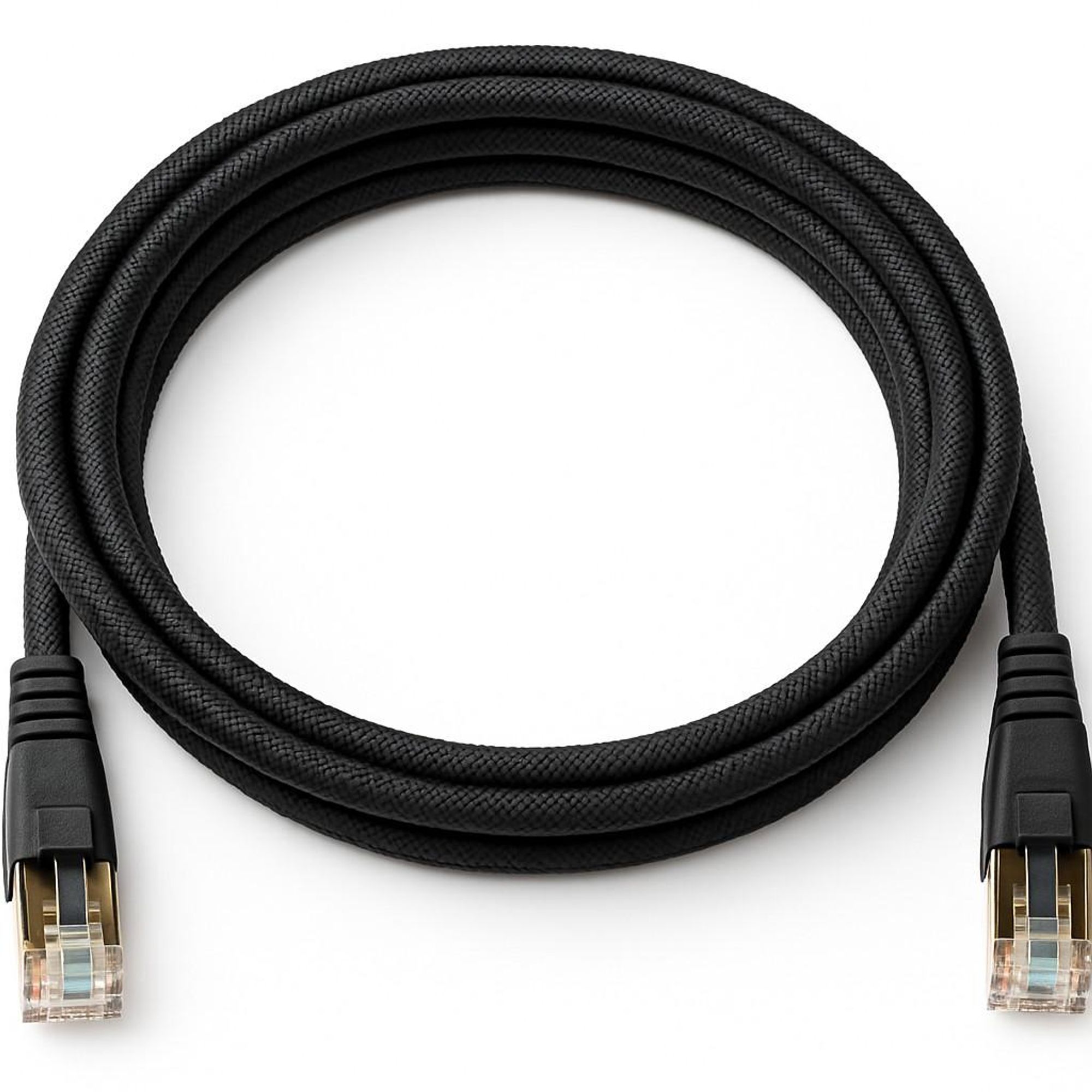 Patchkabel Cat 8 Slim RJ45 Netzwerkkabel Ethernet LAN Kabel flach dünn 0,5m