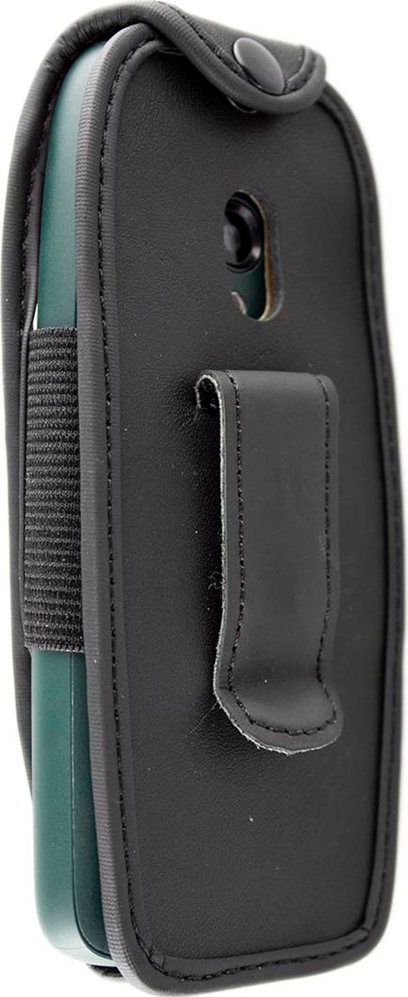caseroxx Ledertasche mit Gürtelclip kompatibel mit Nokia 6310 (2021) aus Echtleder, Tasche mit Gürtelclip und Sichtfenster  Bild 1