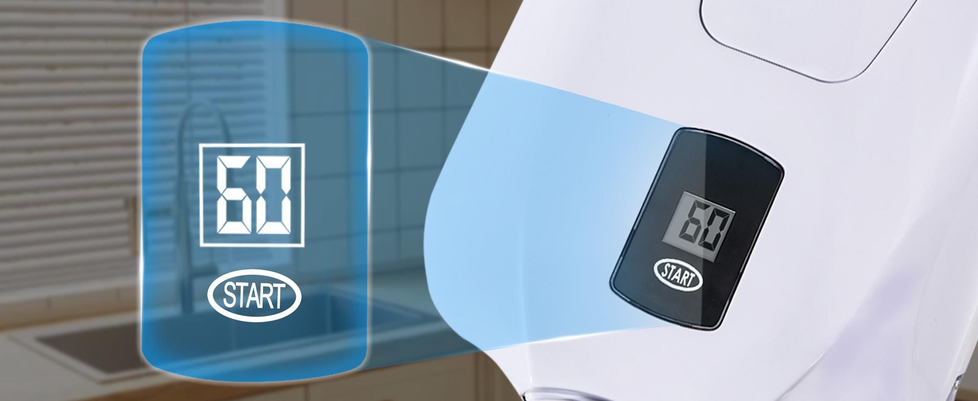 Homelody Wasserfilter Wasserfilter Wasserfilter-Kanne 2,5L weiß inkl. 1 Filterkartuschen