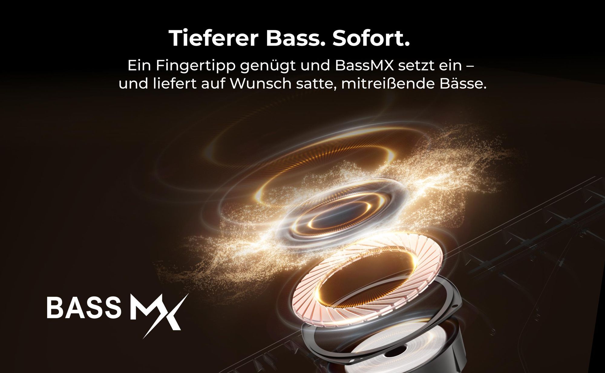 ULTIMEA Go tragbarer Party-Lautsprecher, 300 W Bluetooth PartyBox mit Bass-Boost, RGB-Beleuchtung, Mikrofon-/Gitarreneingang, Party & Outdoor, Rot