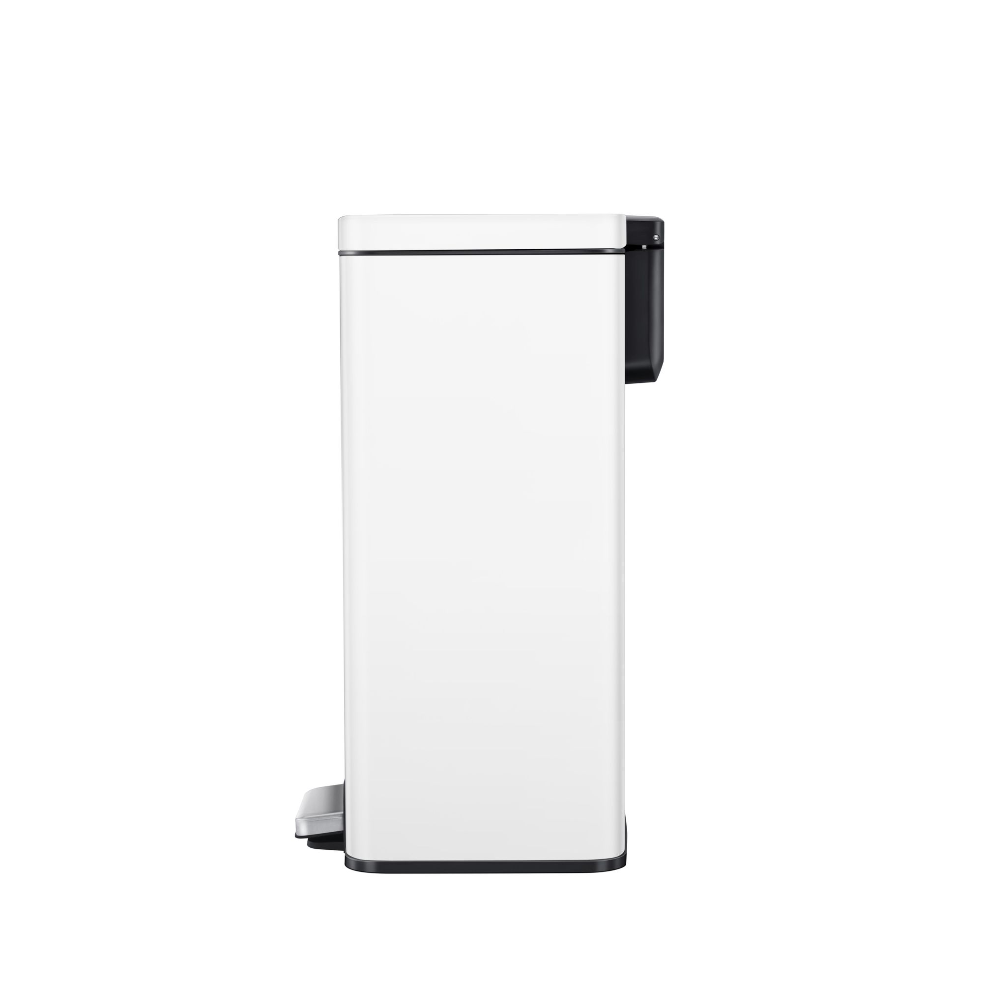EKO - Madison Treteimer 50 Liter - Stainless Steel Plastic - Matt Weiß
