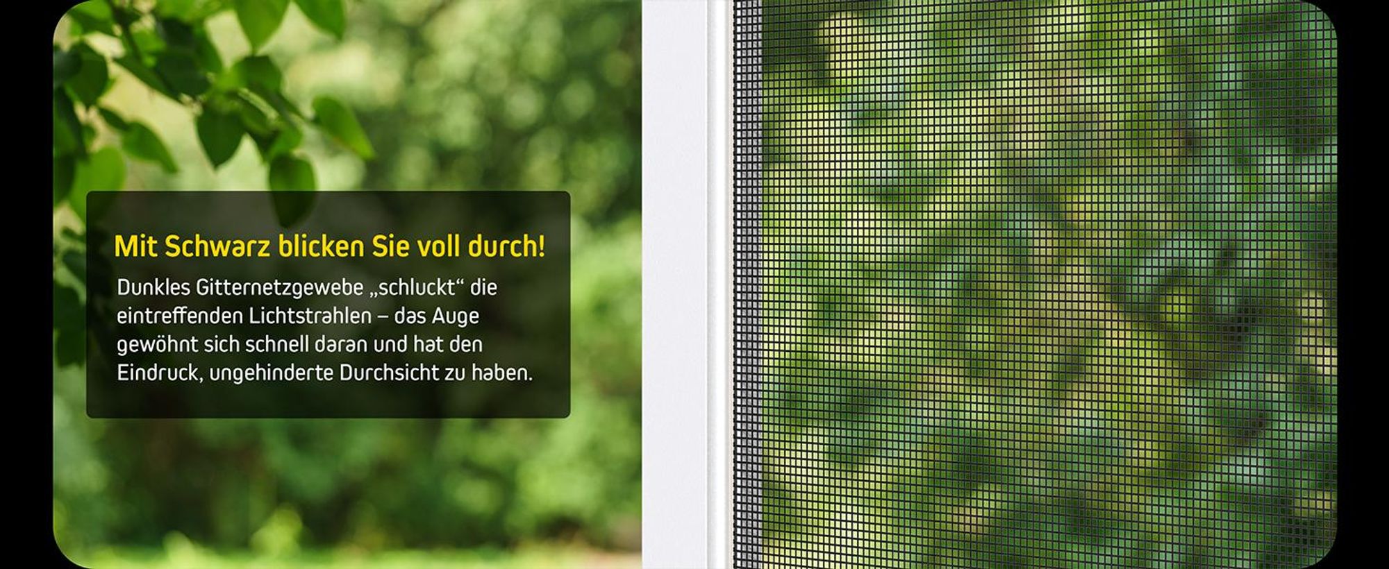 Fliegengitter Fenster ohne Bohren Spannrahmen 60x80 weiß JALOUSIESCOUT ProtectLine